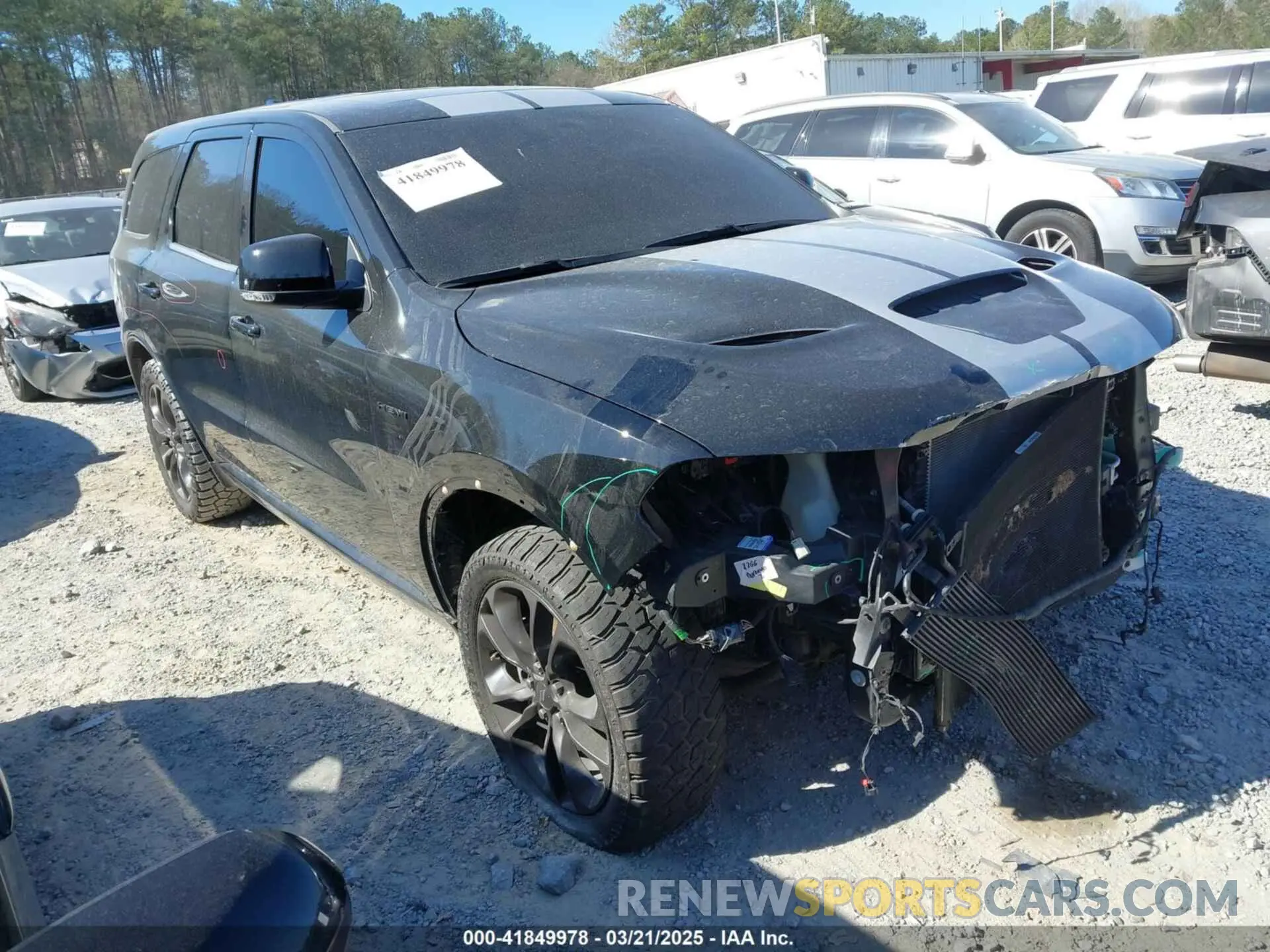 1 Photograph of a damaged car 1C4SDHCT9MC638513 DODGE DURANGO 2021