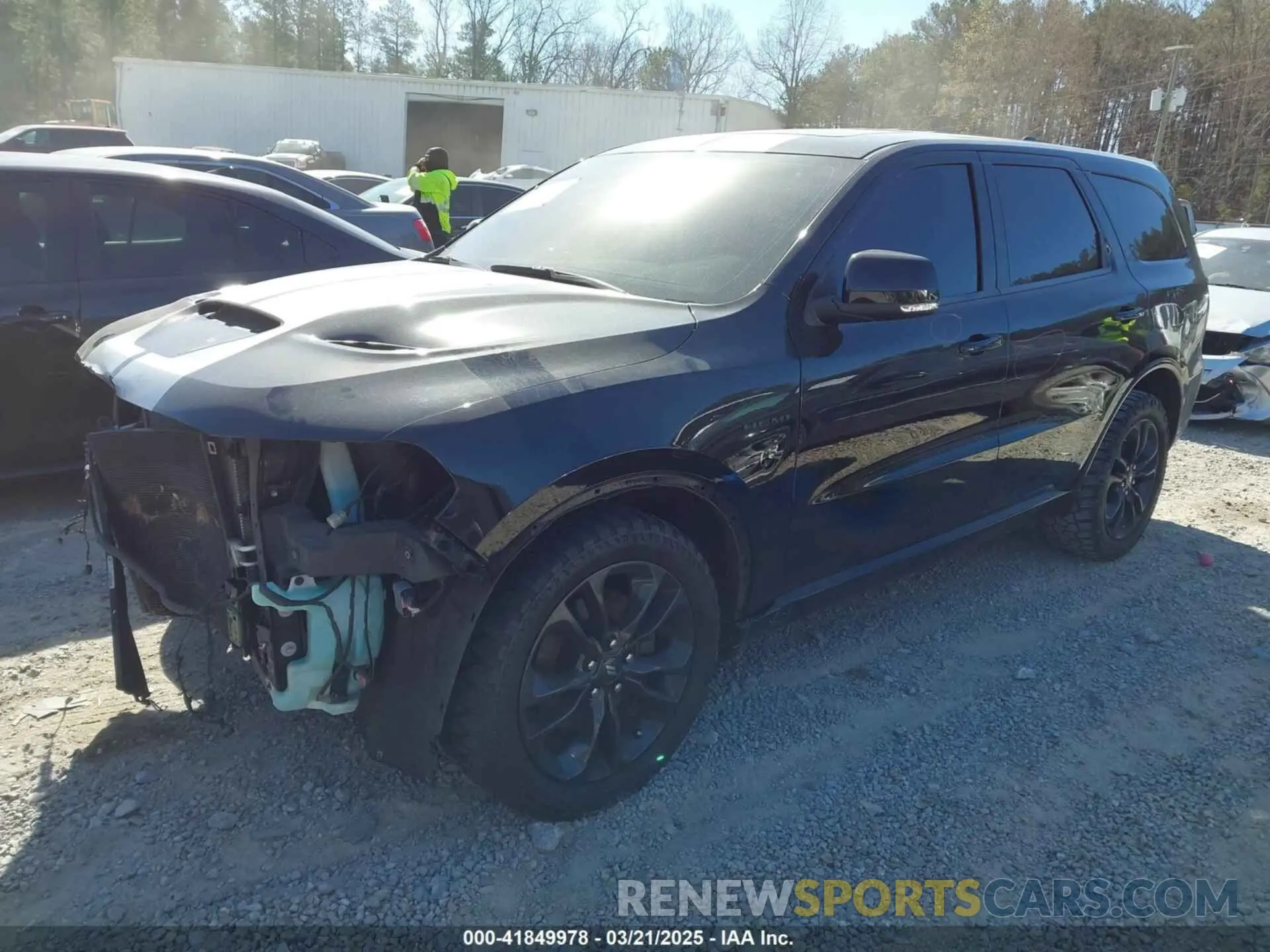 2 Photograph of a damaged car 1C4SDHCT9MC638513 DODGE DURANGO 2021