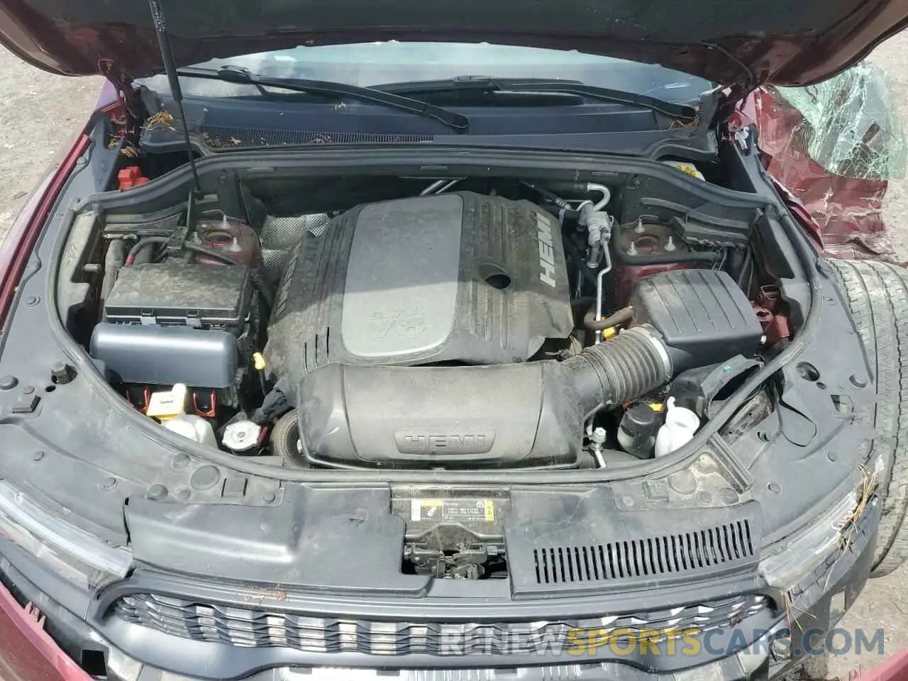 11 Photograph of a damaged car 1C4SDJCT0MC723439 DODGE DURANGO 2021