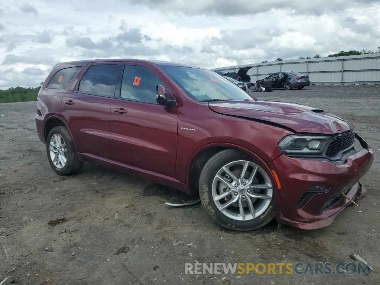 4 Photograph of a damaged car 1C4SDJCT0MC723439 DODGE DURANGO 2021