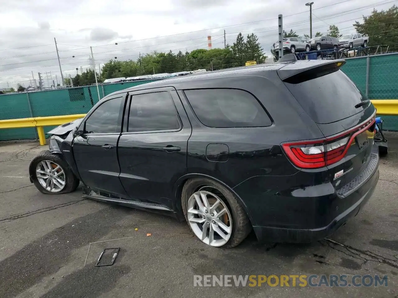2 Photograph of a damaged car 1C4SDJCT1MC662845 DODGE DURANGO 2021