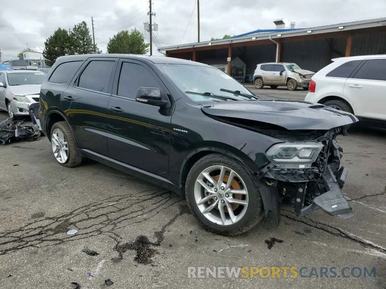 4 Photograph of a damaged car 1C4SDJCT1MC662845 DODGE DURANGO 2021