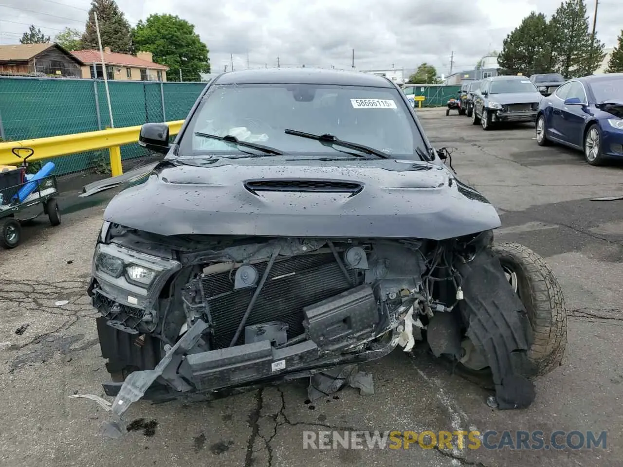 5 Photograph of a damaged car 1C4SDJCT1MC662845 DODGE DURANGO 2021
