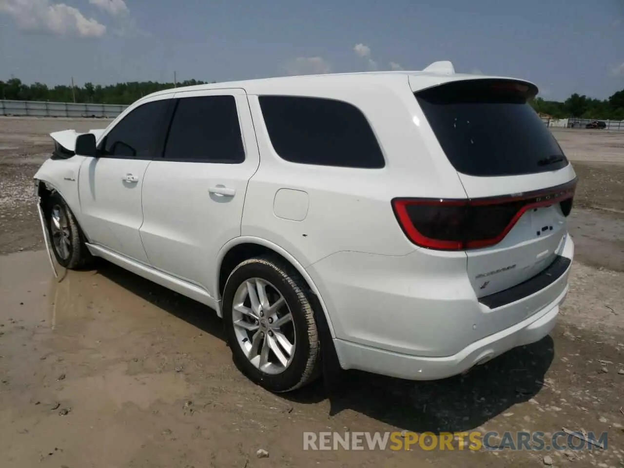 2 Photograph of a damaged car 1C4SDJCT1MC662974 DODGE DURANGO 2021
