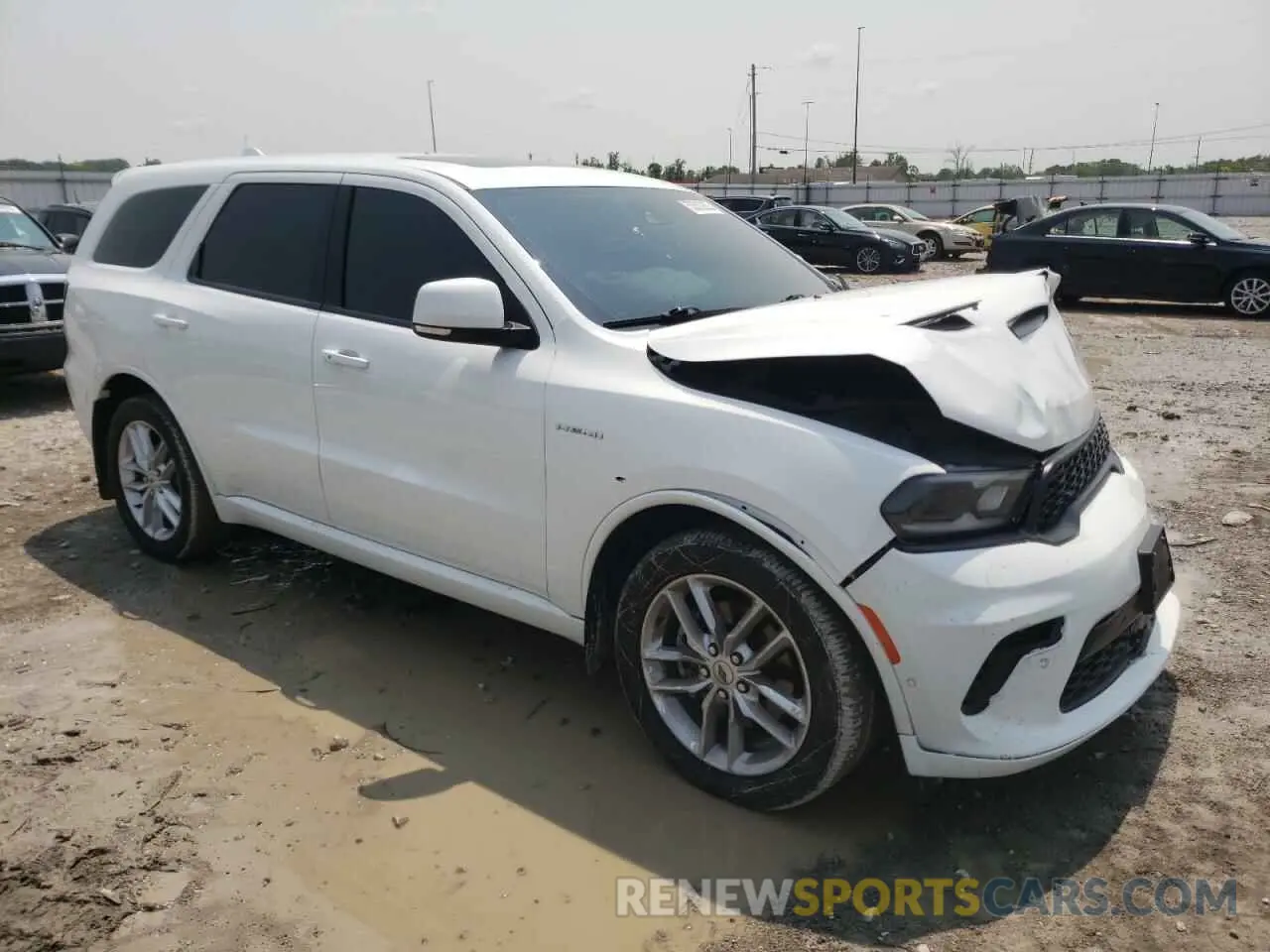 4 Photograph of a damaged car 1C4SDJCT1MC662974 DODGE DURANGO 2021