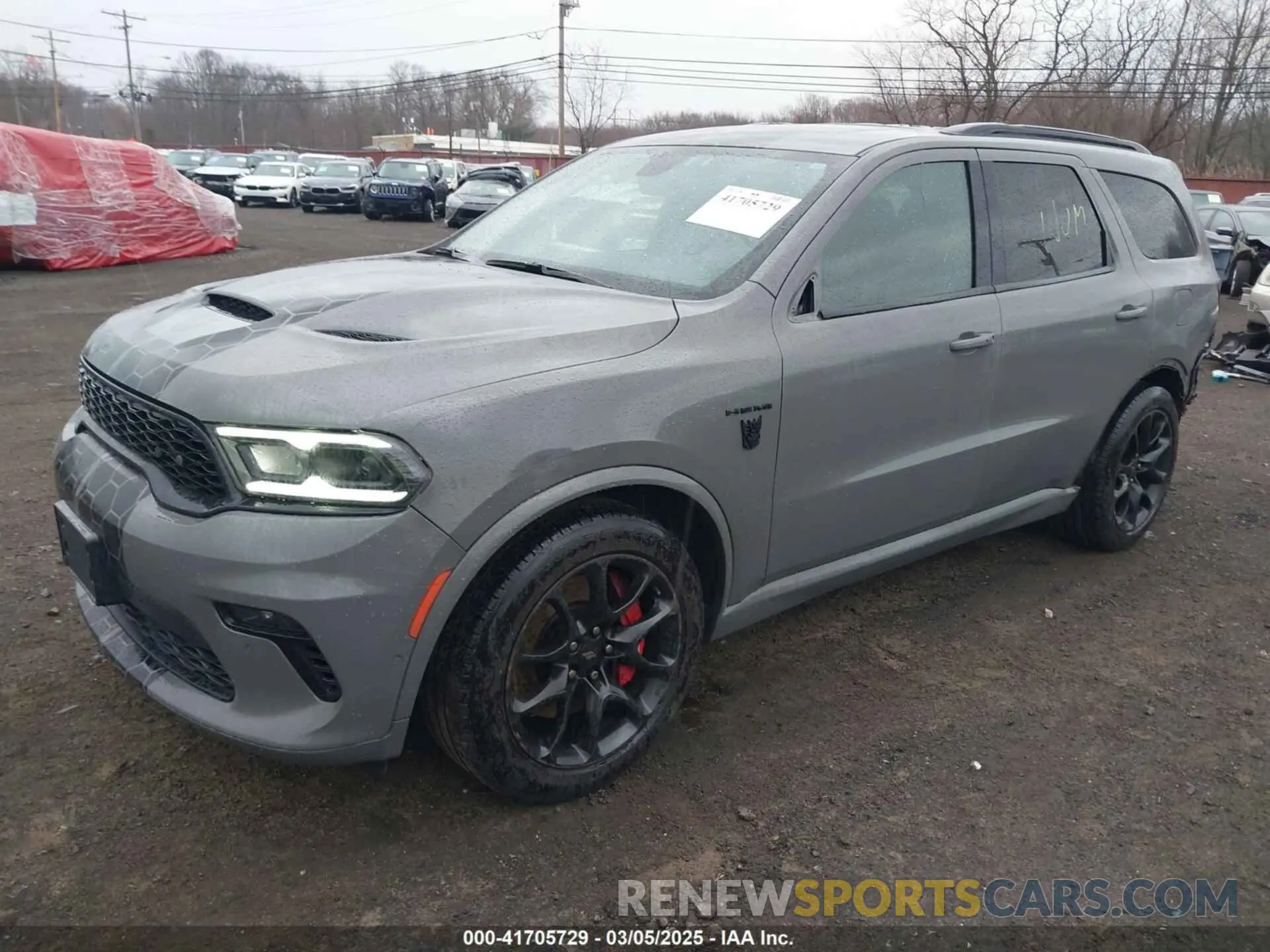 2 Photograph of a damaged car 1C4SDJCT3MC719806 DODGE DURANGO 2021