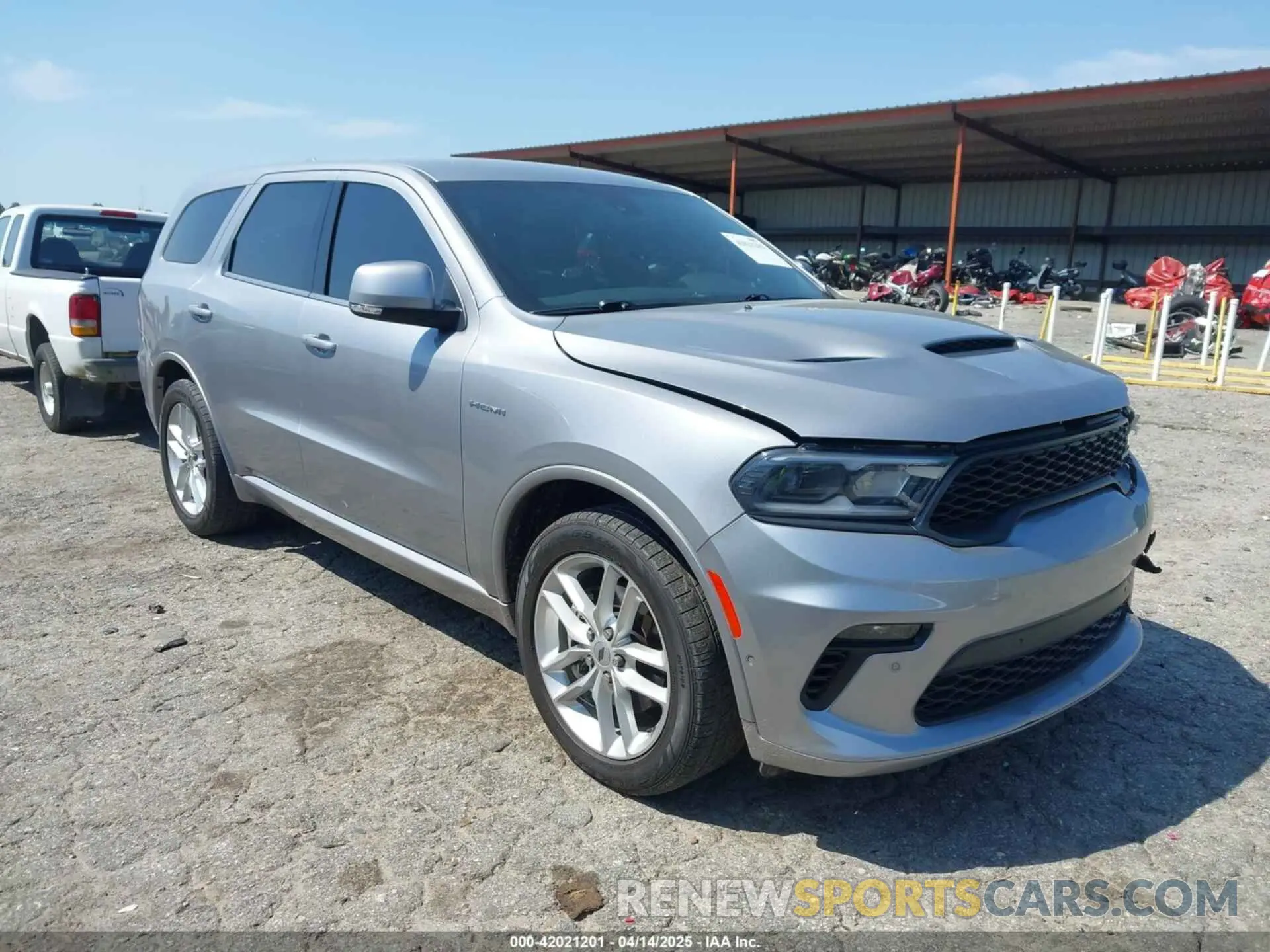 1 Photograph of a damaged car 1C4SDJCT4MC578289 DODGE DURANGO 2021