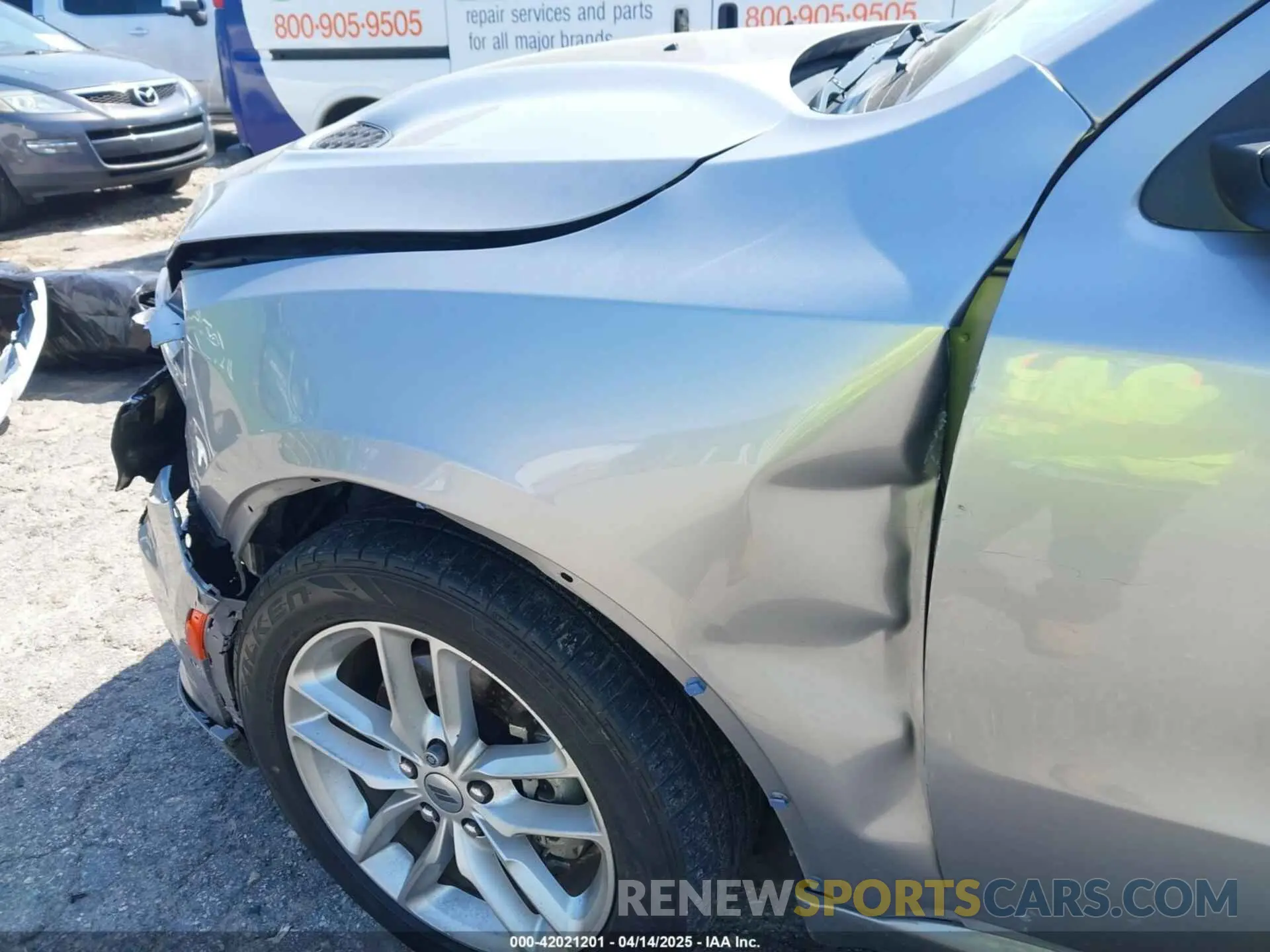 18 Photograph of a damaged car 1C4SDJCT4MC578289 DODGE DURANGO 2021