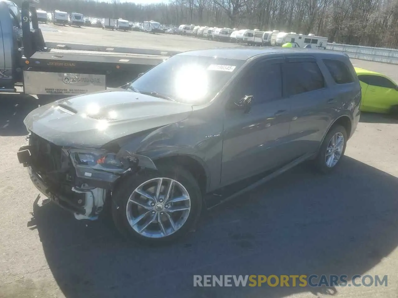 1 Photograph of a damaged car 1C4SDJCT4MC661799 DODGE DURANGO 2021