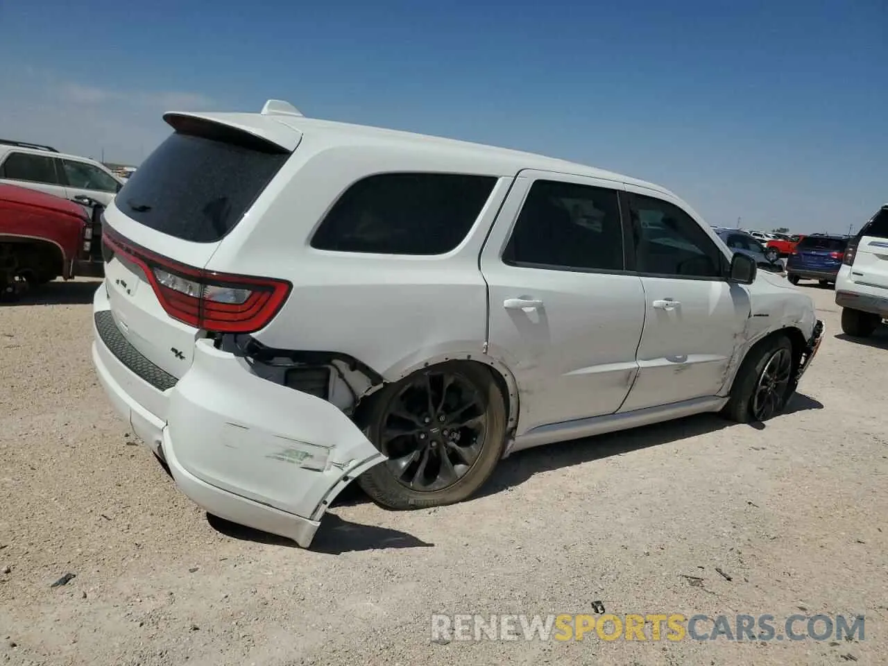 3 Photograph of a damaged car 1C4SDJCT4MC806159 DODGE DURANGO 2021