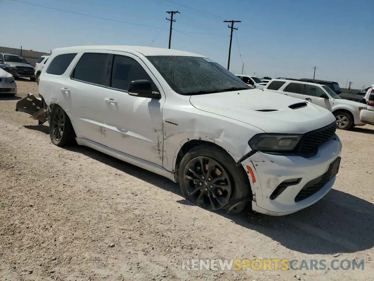 4 Photograph of a damaged car 1C4SDJCT4MC806159 DODGE DURANGO 2021
