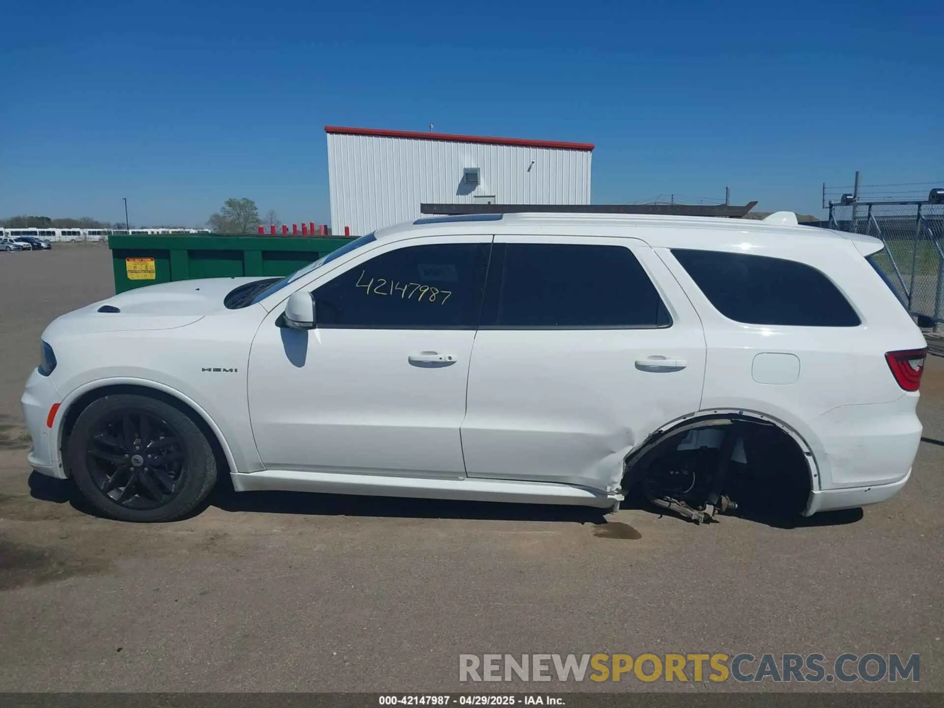 14 Photograph of a damaged car 1C4SDJCT5MC520580 DODGE DURANGO 2021