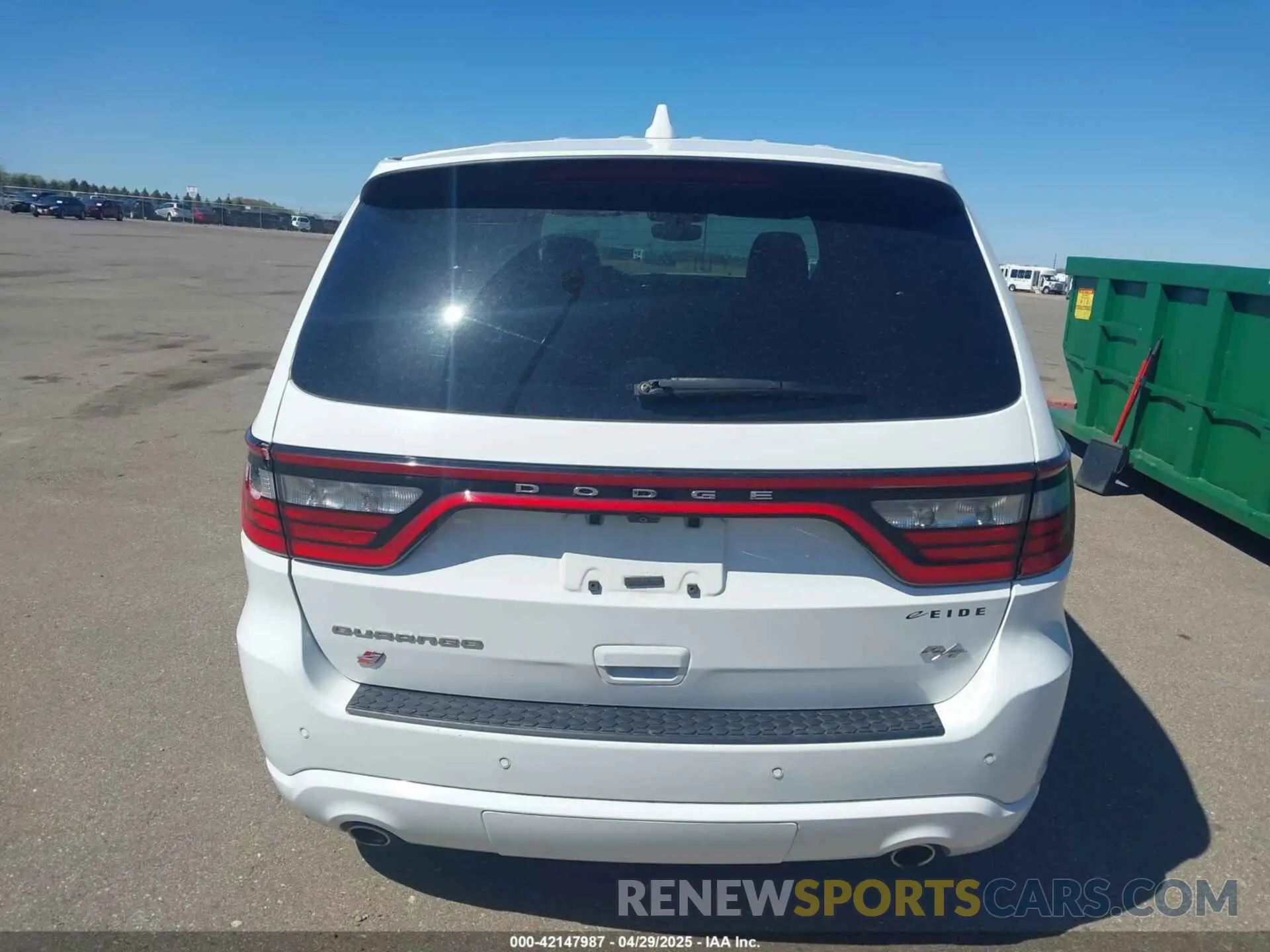 16 Photograph of a damaged car 1C4SDJCT5MC520580 DODGE DURANGO 2021