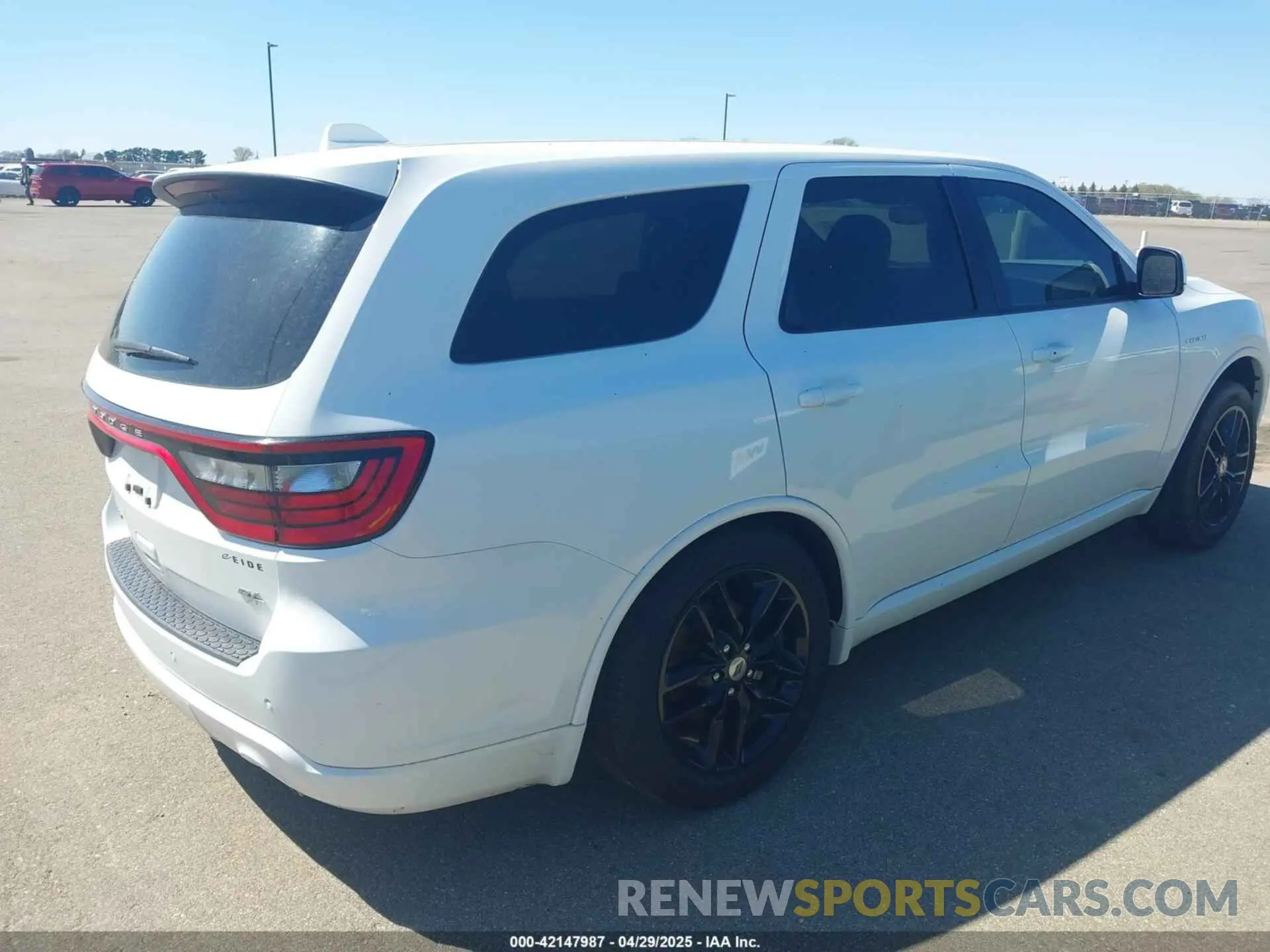 4 Photograph of a damaged car 1C4SDJCT5MC520580 DODGE DURANGO 2021