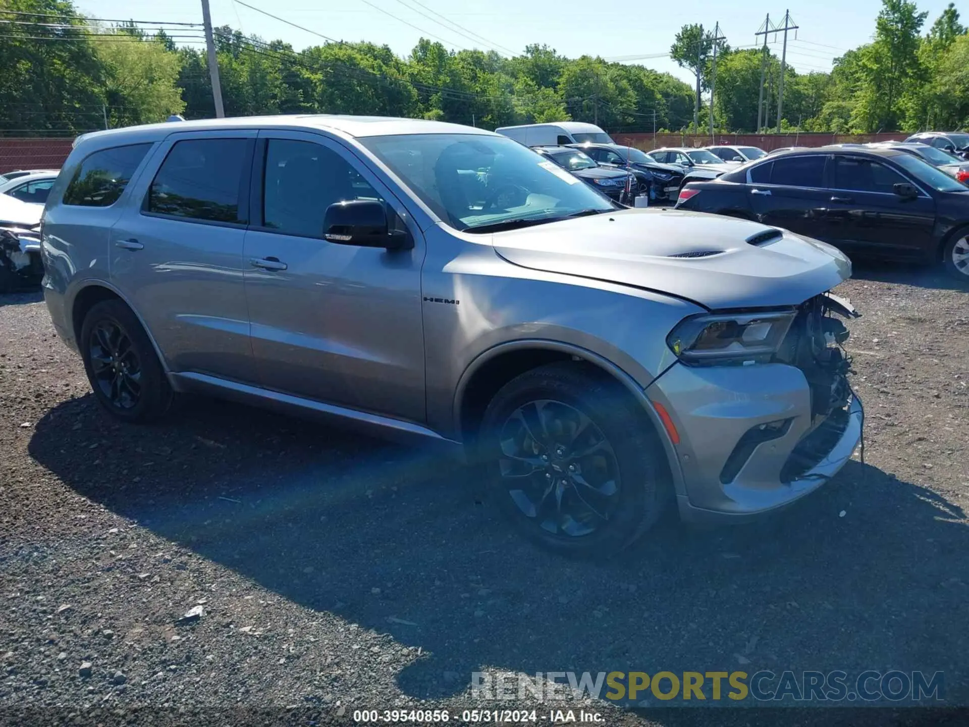 1 Photograph of a damaged car 1C4SDJCT5MC559105 DODGE DURANGO 2021