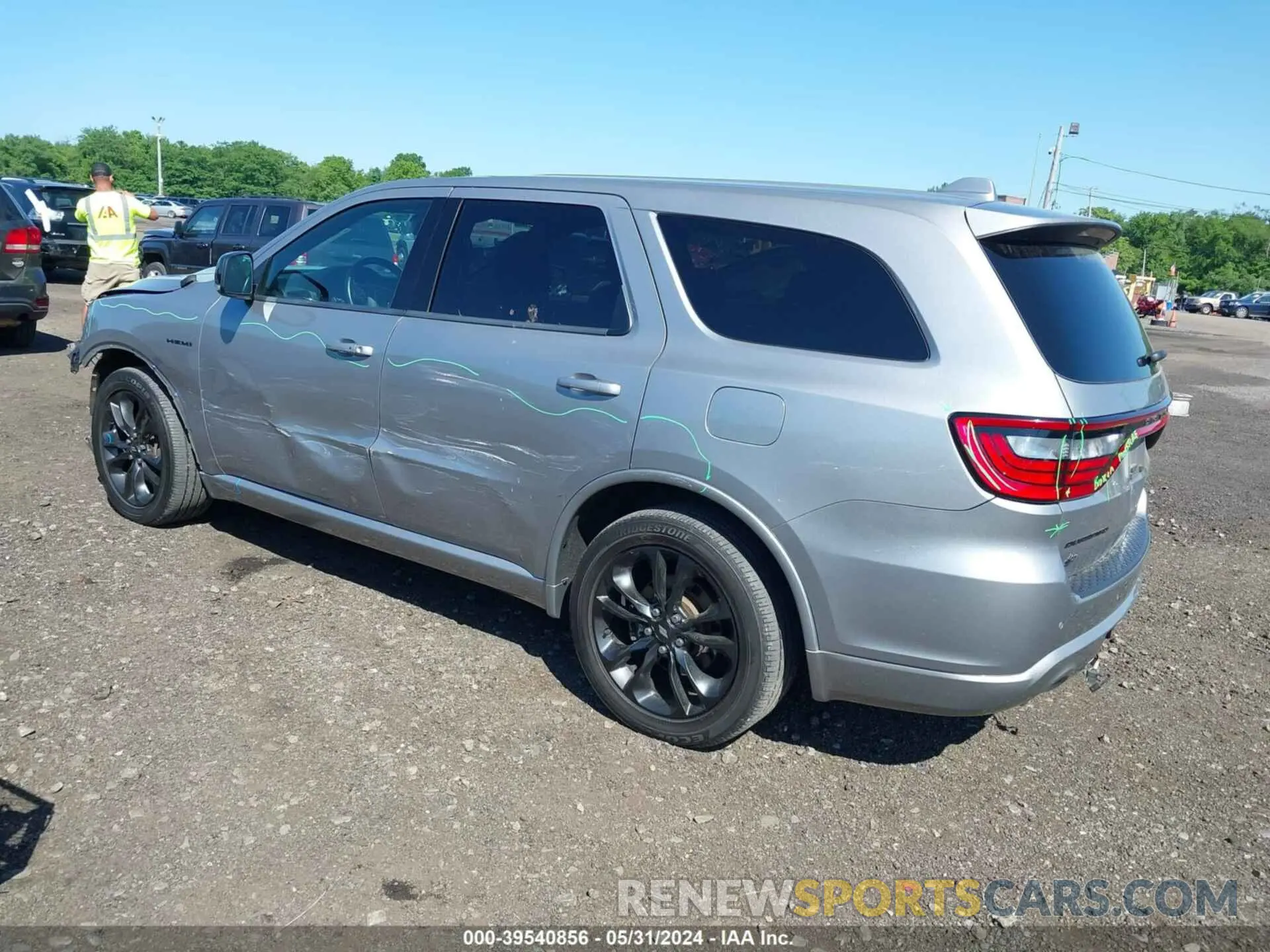3 Photograph of a damaged car 1C4SDJCT5MC559105 DODGE DURANGO 2021