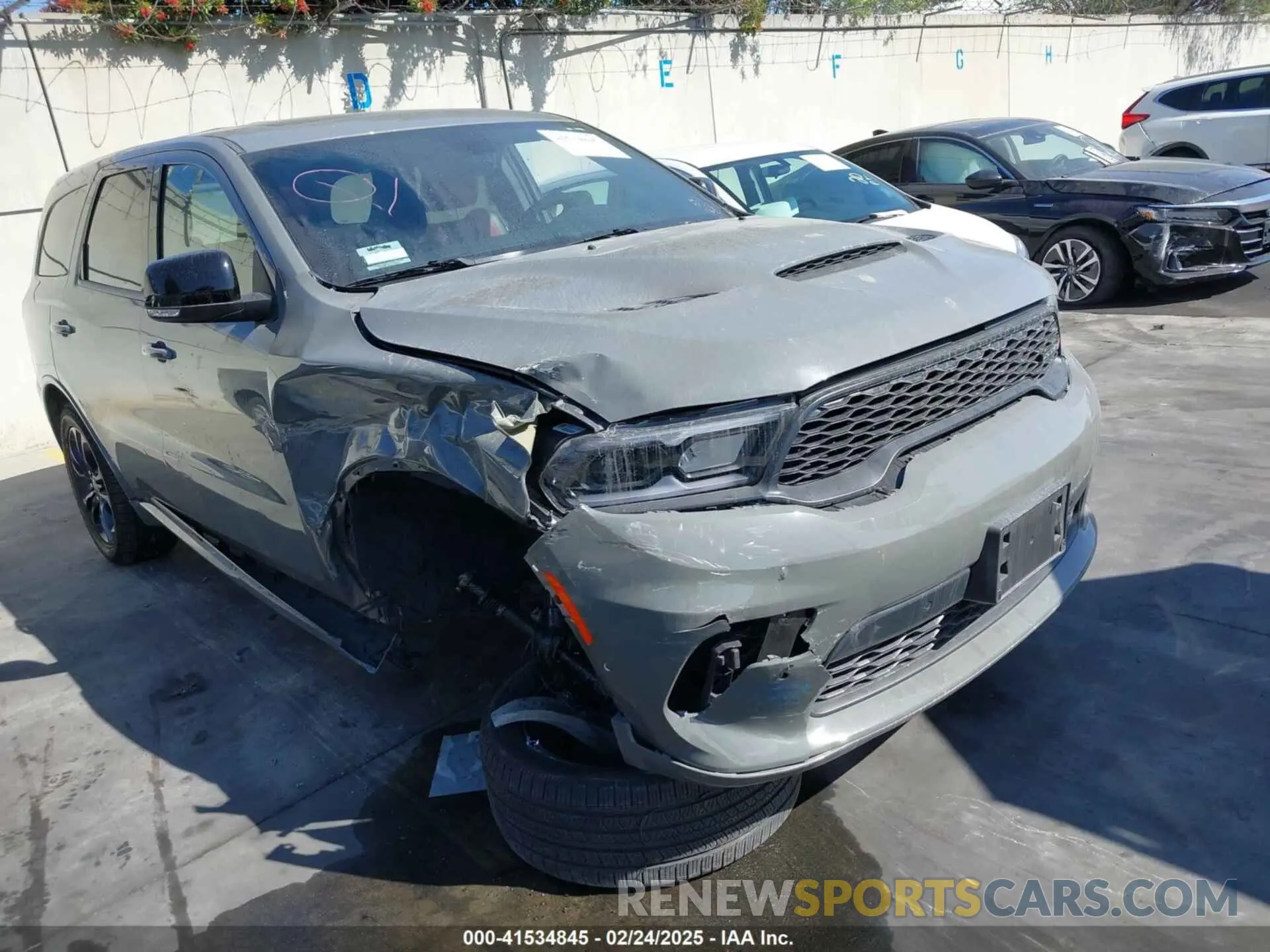 1 Photograph of a damaged car 1C4SDJCT6MC692651 DODGE DURANGO 2021