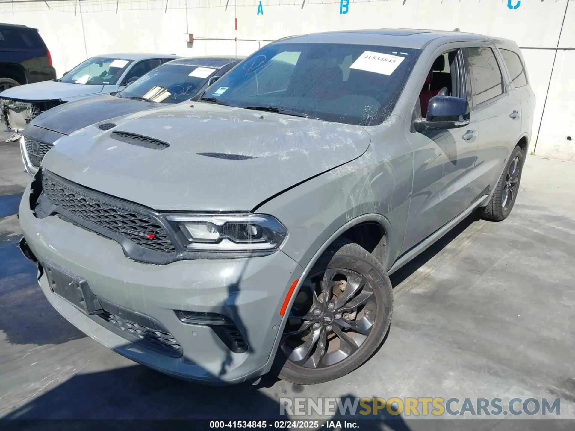 2 Photograph of a damaged car 1C4SDJCT6MC692651 DODGE DURANGO 2021