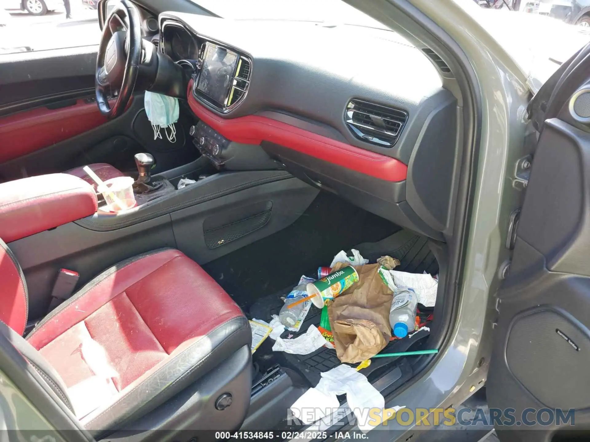 5 Photograph of a damaged car 1C4SDJCT6MC692651 DODGE DURANGO 2021