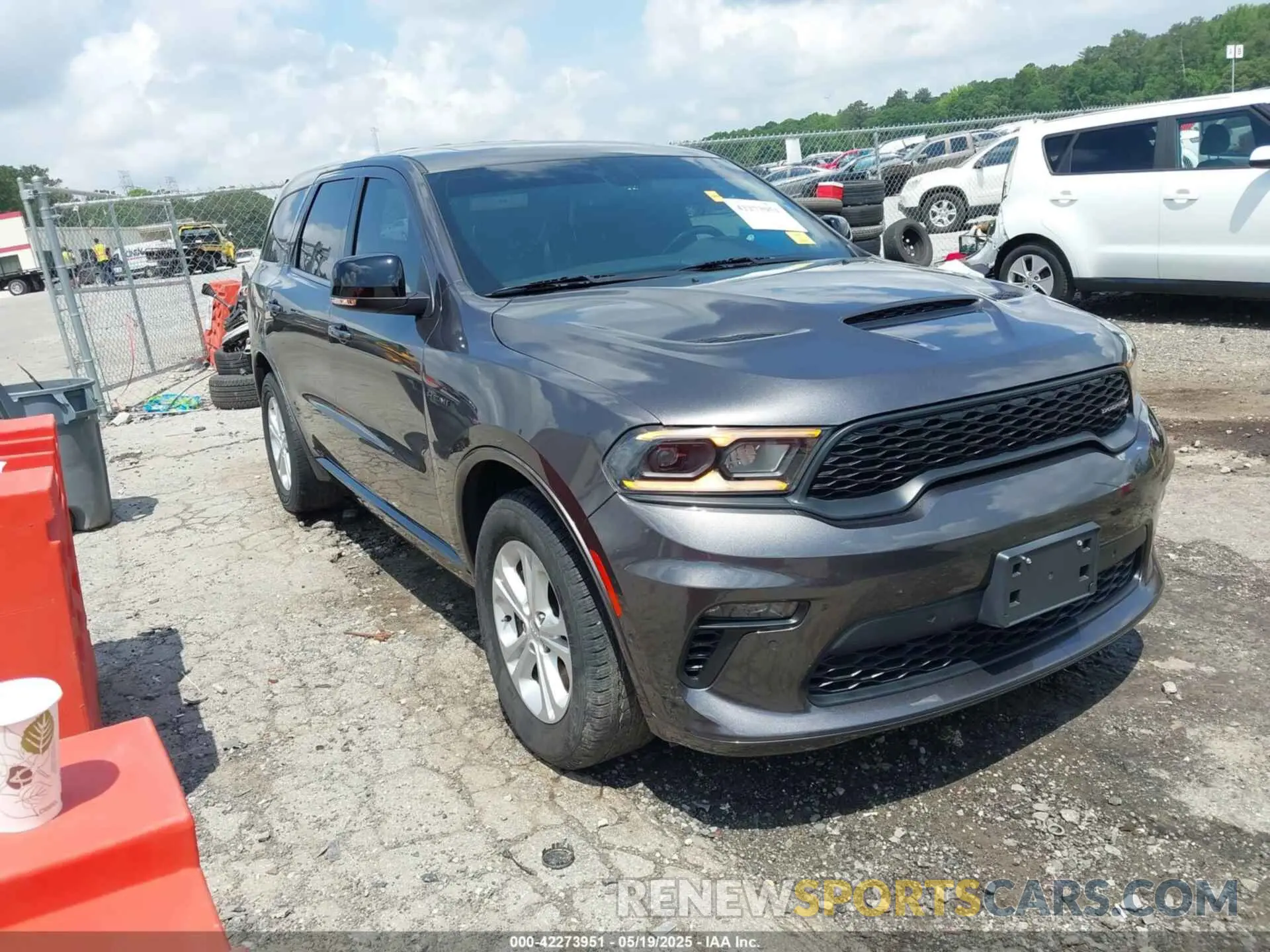 1 Photograph of a damaged car 1C4SDJCT6MC762357 DODGE DURANGO 2021