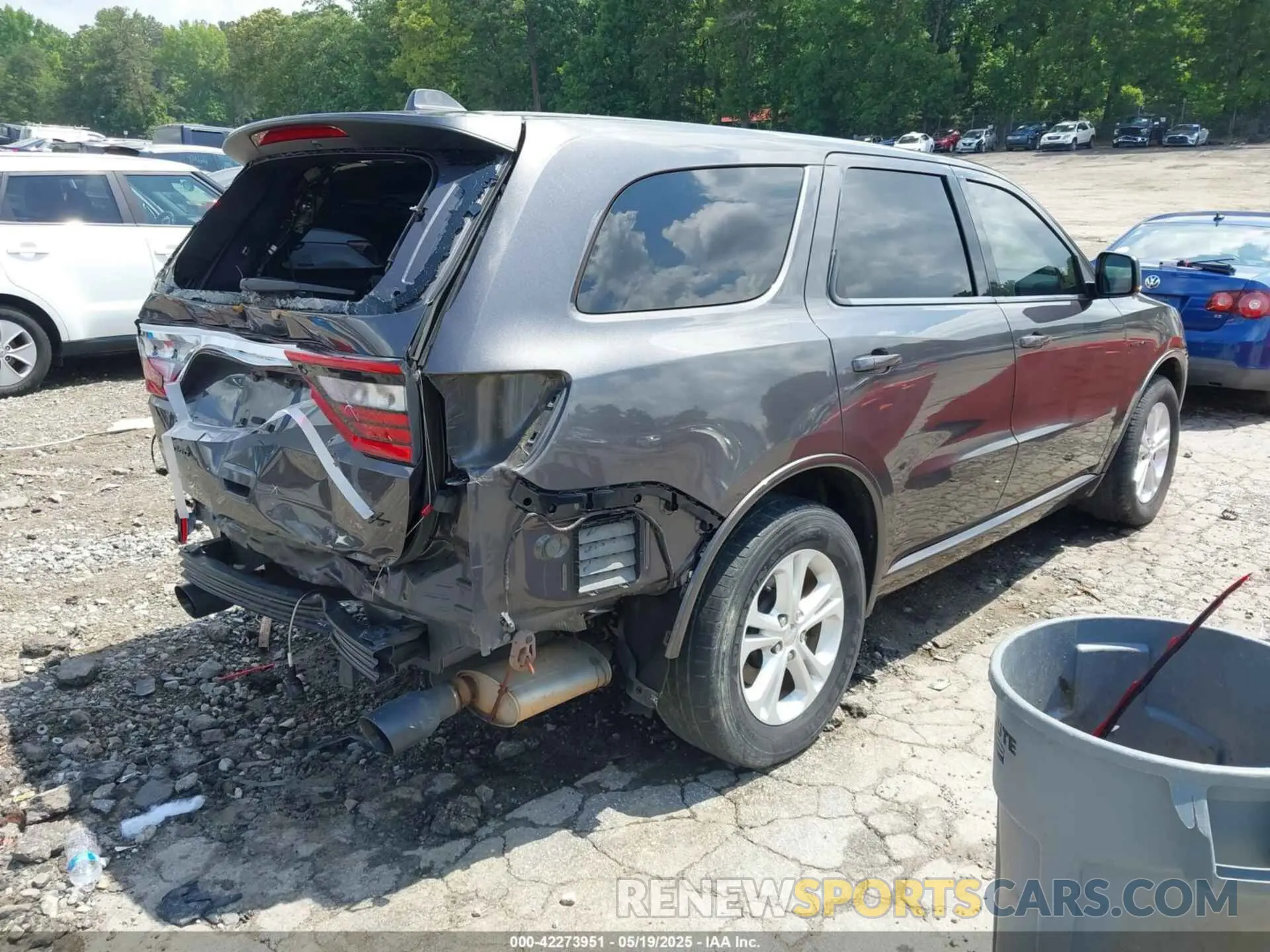 4 Photograph of a damaged car 1C4SDJCT6MC762357 DODGE DURANGO 2021