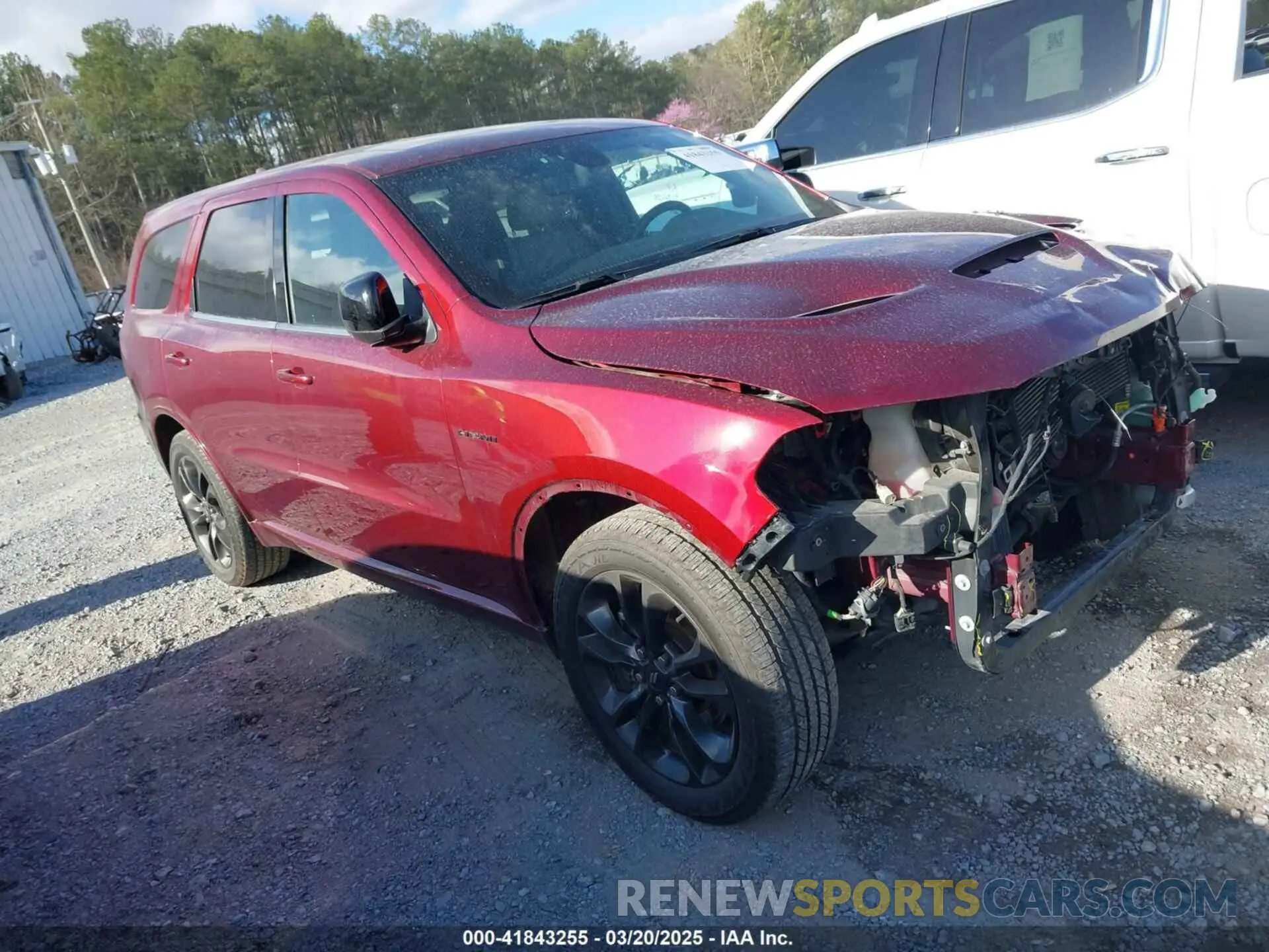 1 Photograph of a damaged car 1C4SDJCT6MC848896 DODGE DURANGO 2021