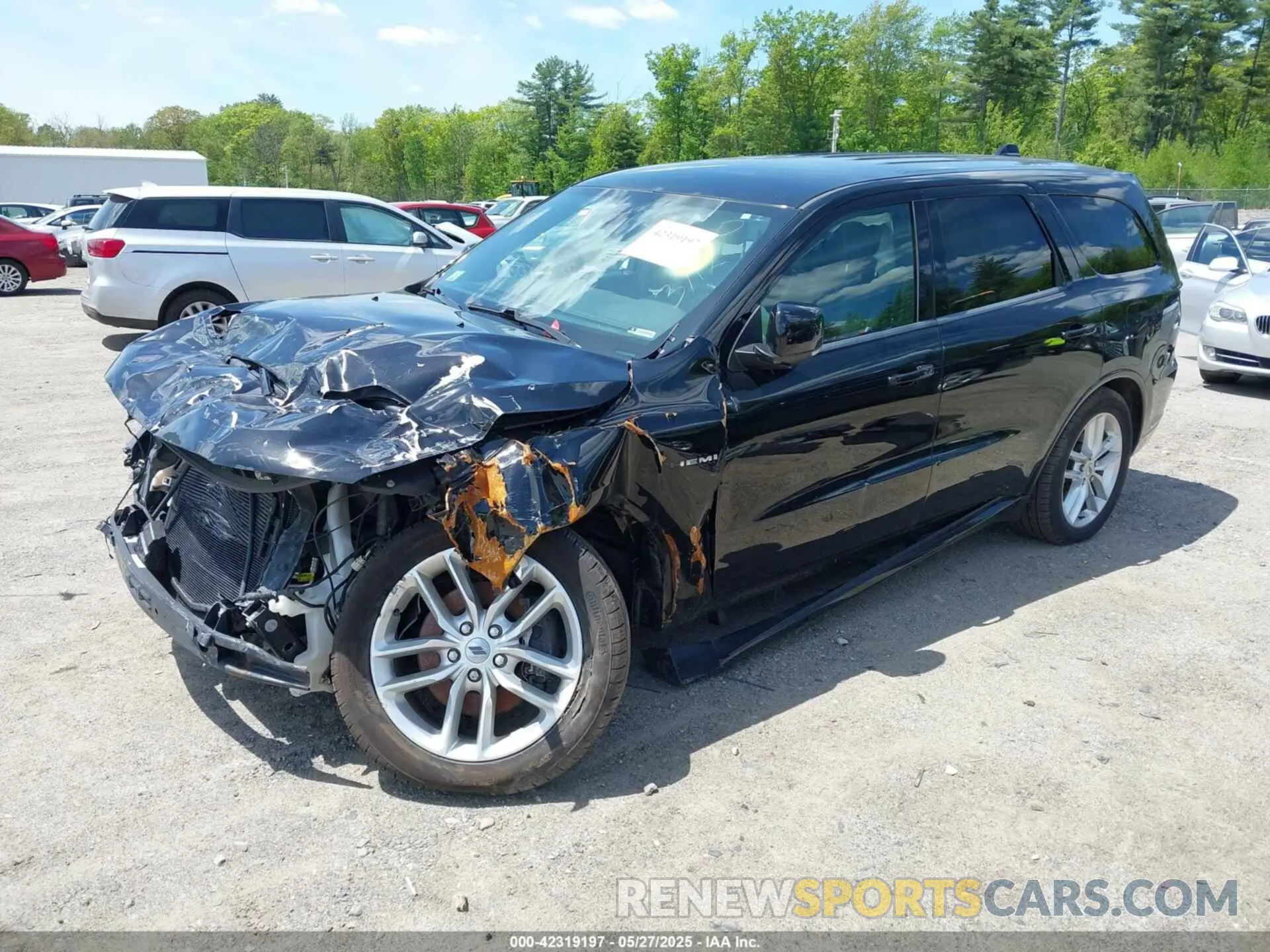 2 Photograph of a damaged car 1C4SDJCT6MC850650 DODGE DURANGO 2021