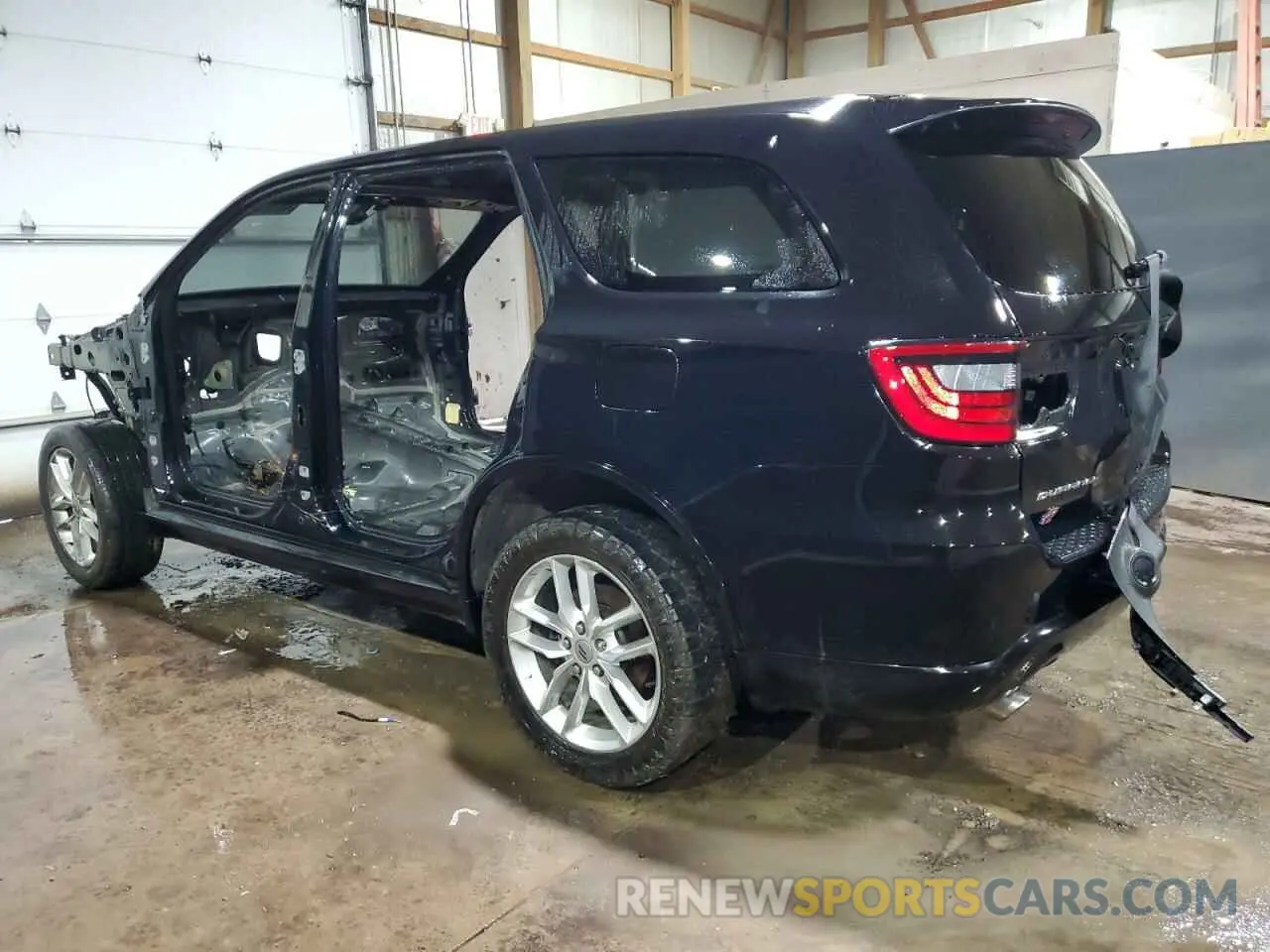 2 Photograph of a damaged car 1C4SDJCT7MC786618 DODGE DURANGO 2021