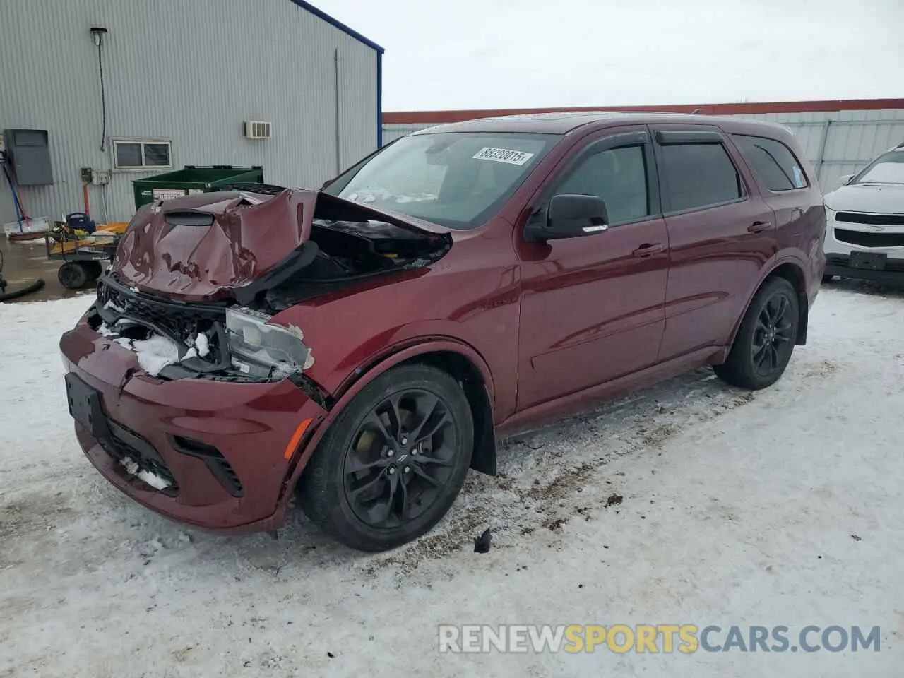 1 Photograph of a damaged car 1C4SDJCT7MC848471 DODGE DURANGO 2021