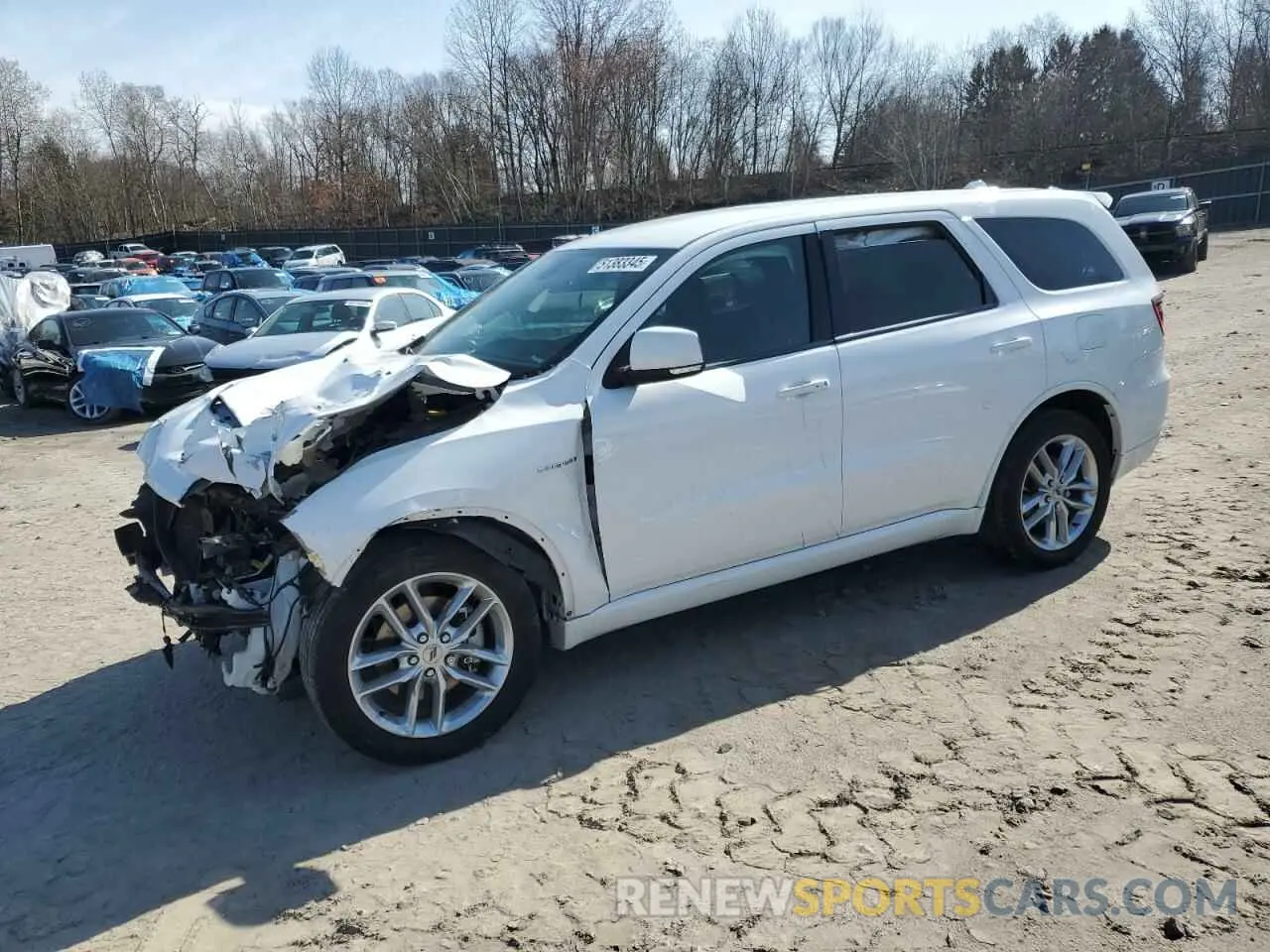 1 Photograph of a damaged car 1C4SDJCT7MC885844 DODGE DURANGO 2021