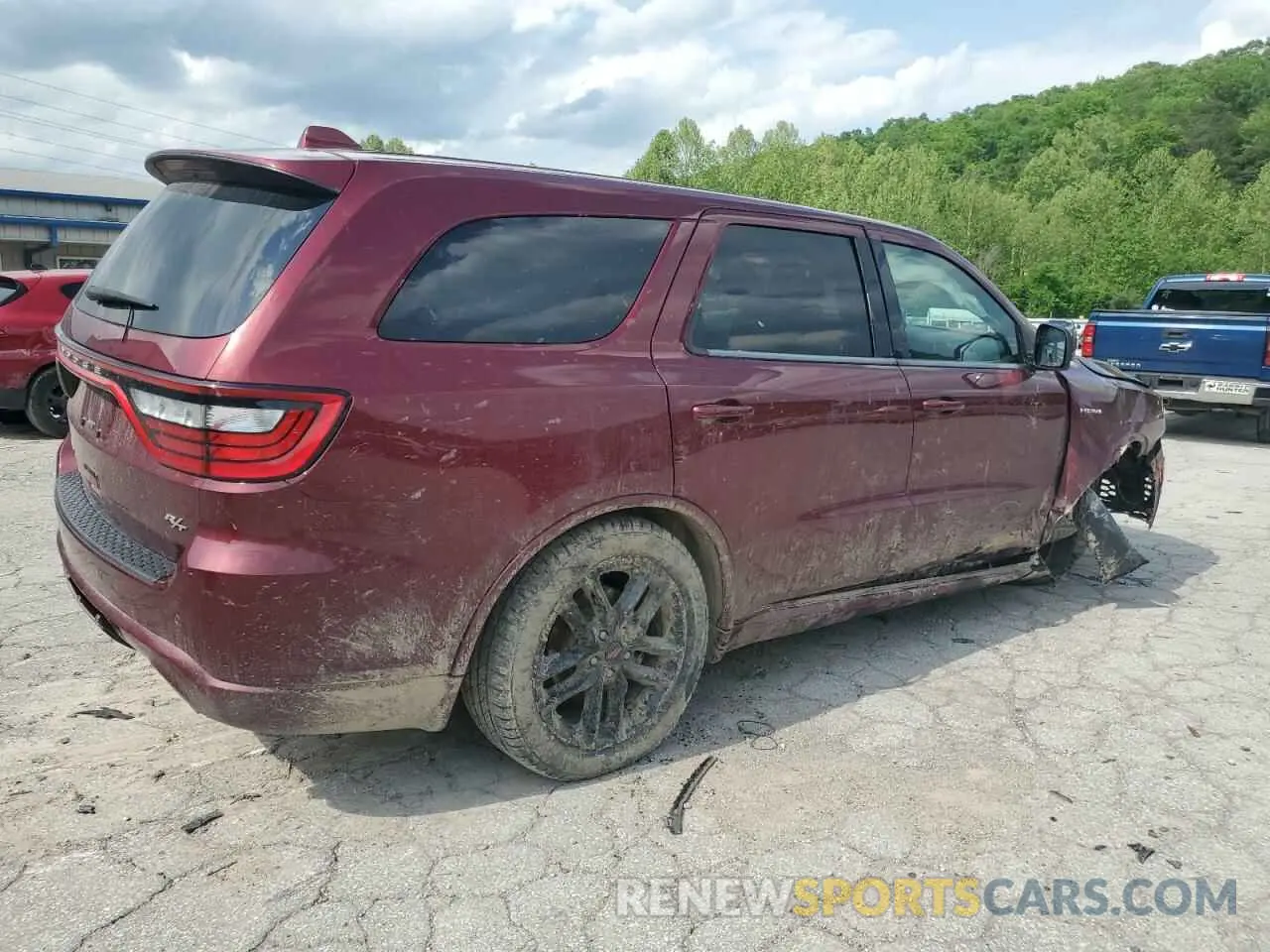 3 Photograph of a damaged car 1C4SDJCT8MC574178 DODGE DURANGO 2021
