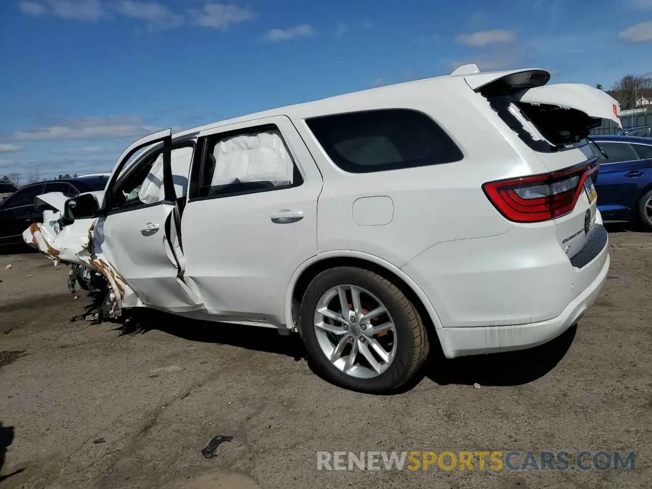 2 Photograph of a damaged car 1C4SDJCT9MC609889 DODGE DURANGO 2021