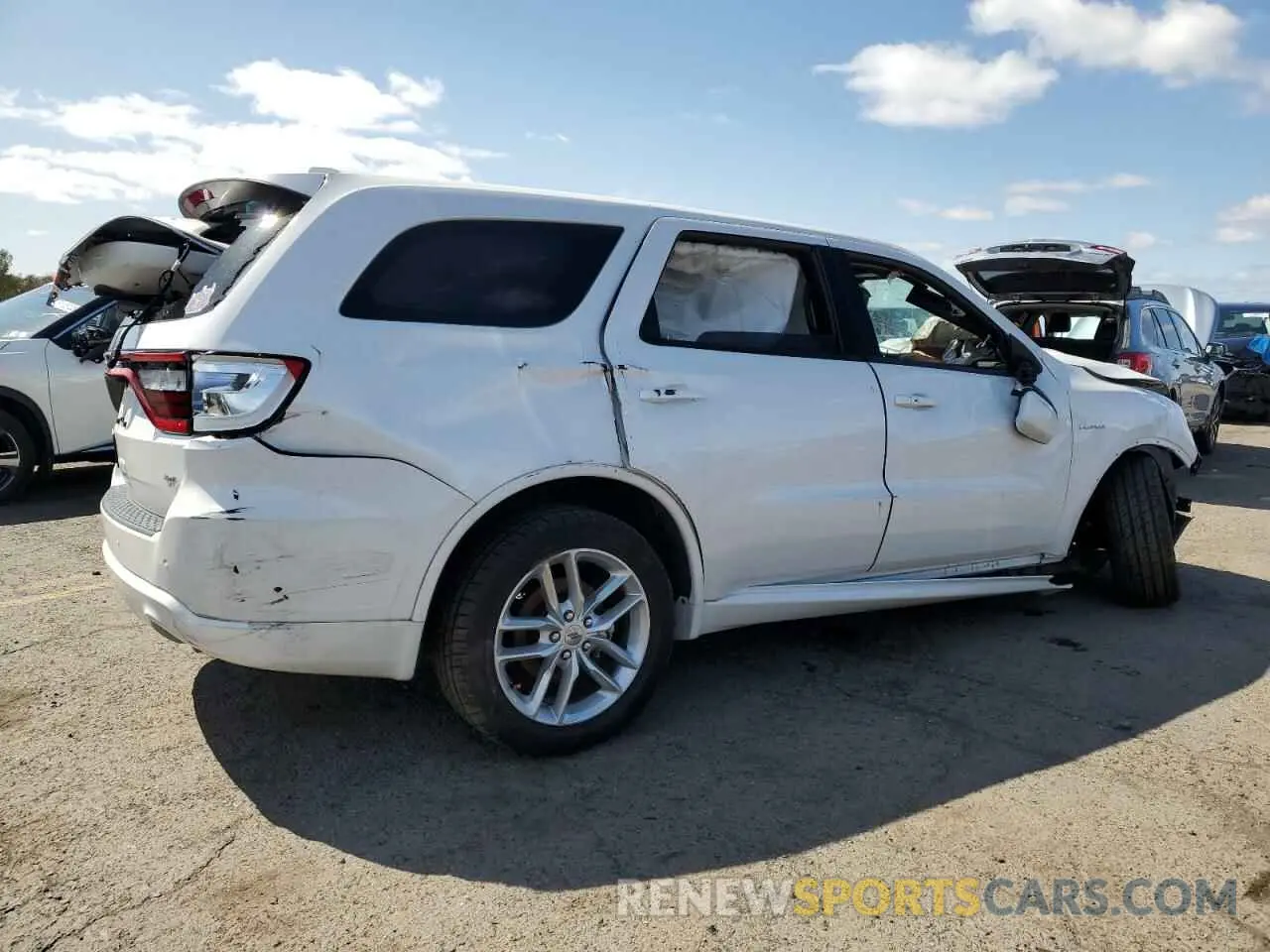 3 Photograph of a damaged car 1C4SDJCT9MC609889 DODGE DURANGO 2021