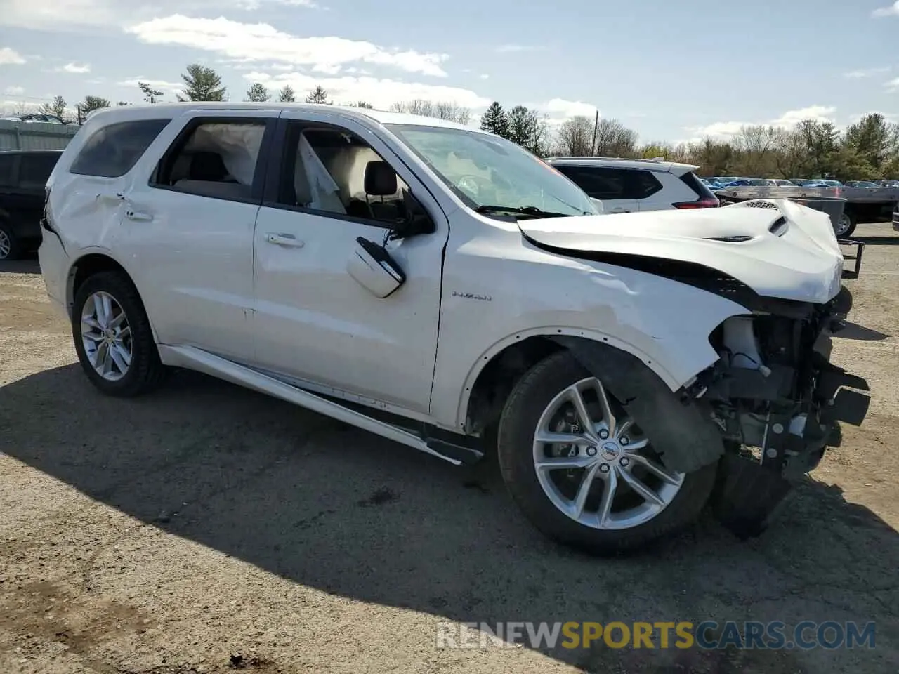 4 Photograph of a damaged car 1C4SDJCT9MC609889 DODGE DURANGO 2021