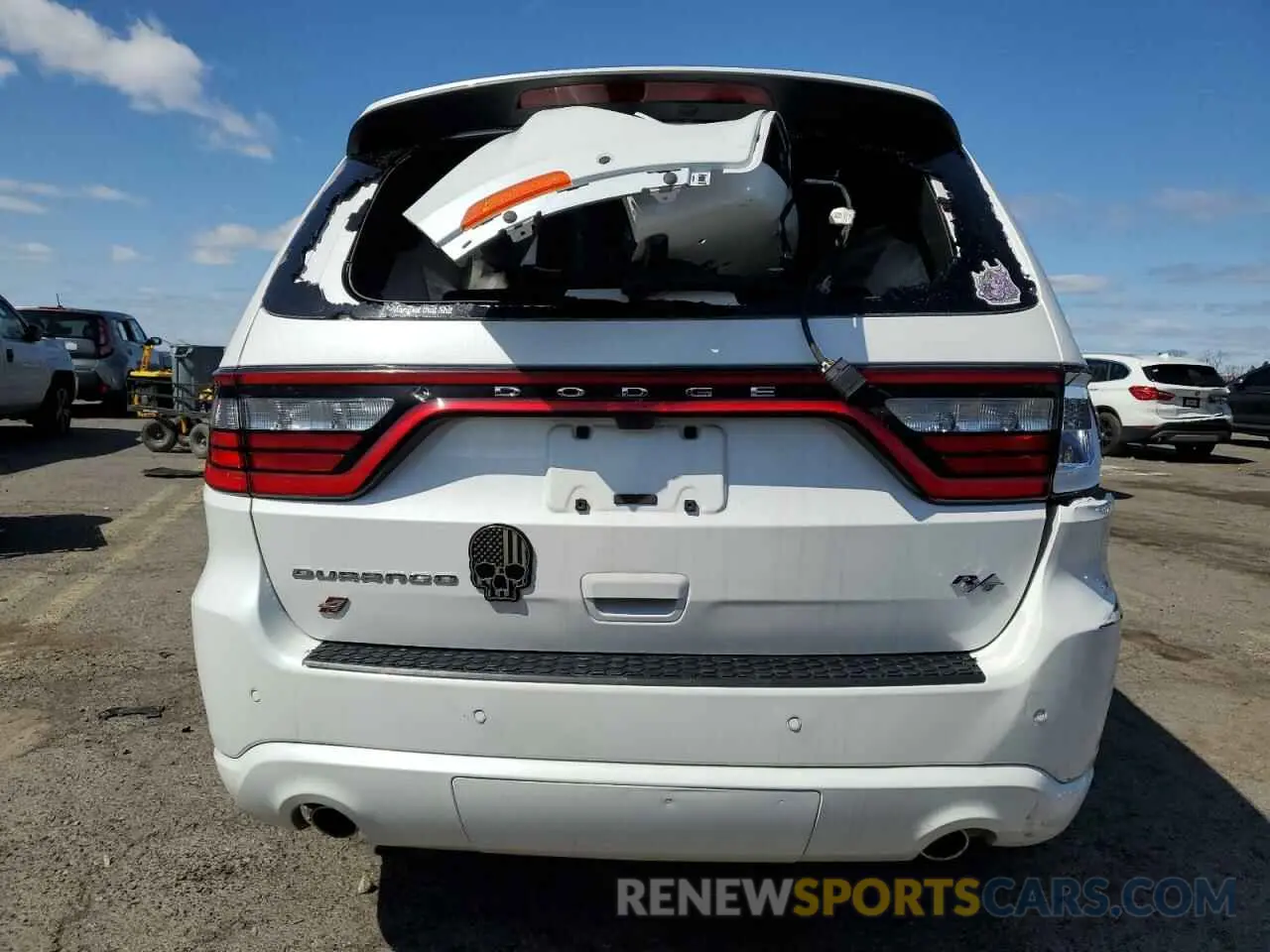 6 Photograph of a damaged car 1C4SDJCT9MC609889 DODGE DURANGO 2021