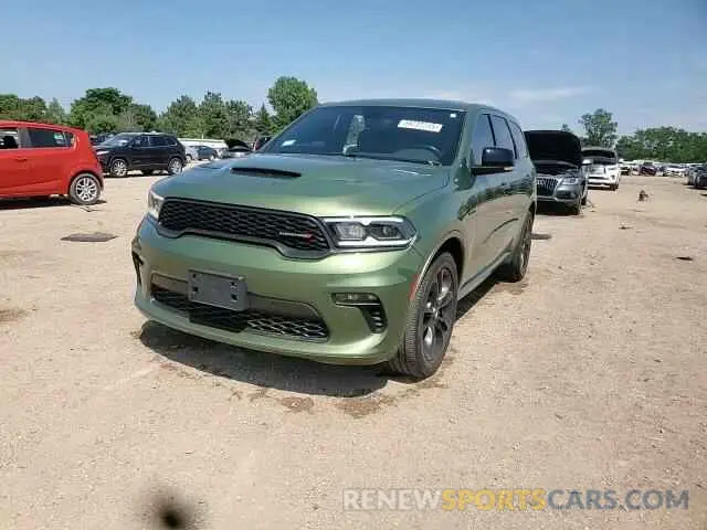 14 Photograph of a damaged car 1C4SDJCT9MC695625 DODGE DURANGO 2021