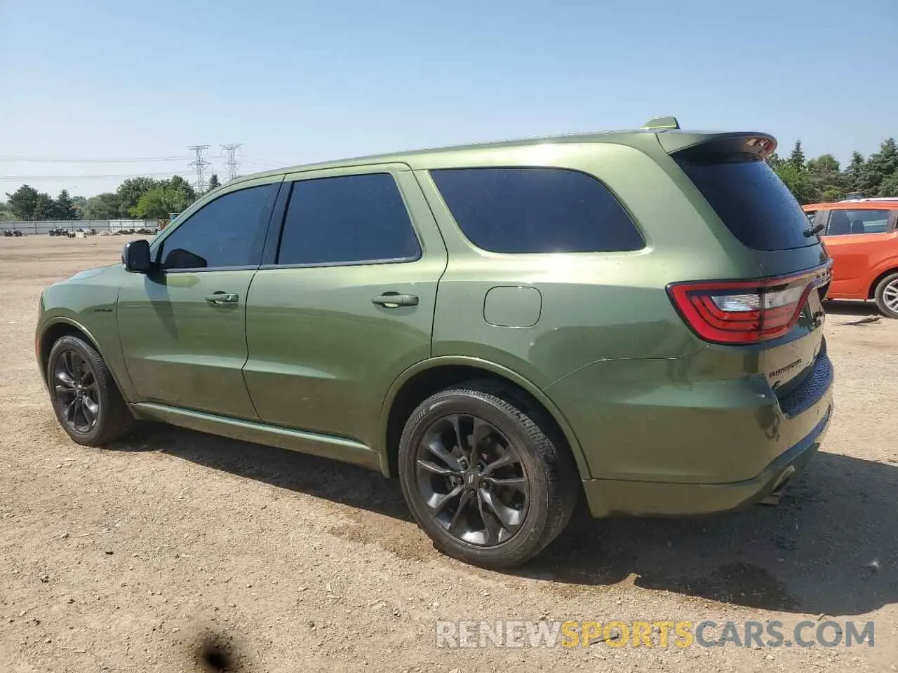2 Photograph of a damaged car 1C4SDJCT9MC695625 DODGE DURANGO 2021