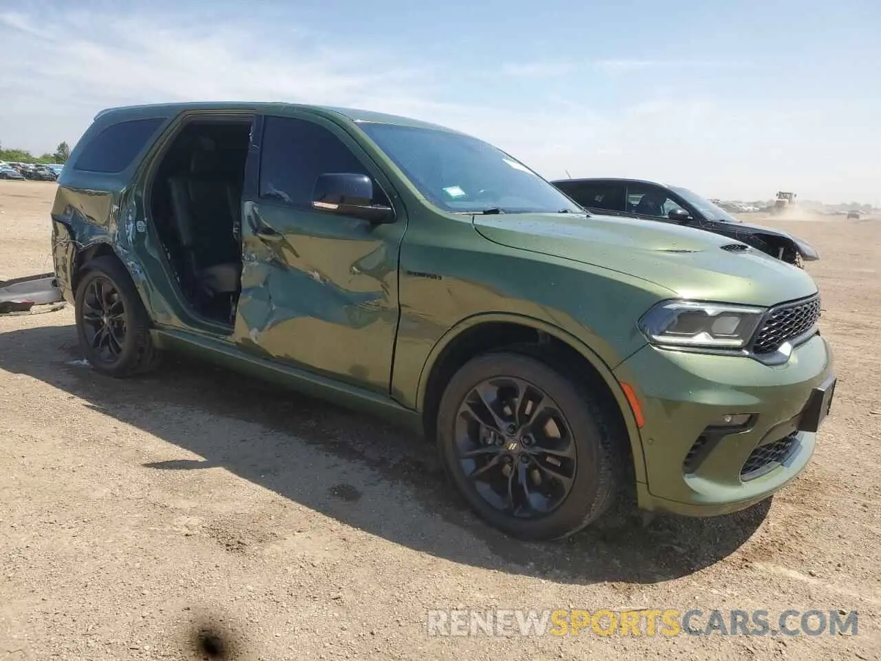 4 Photograph of a damaged car 1C4SDJCT9MC695625 DODGE DURANGO 2021