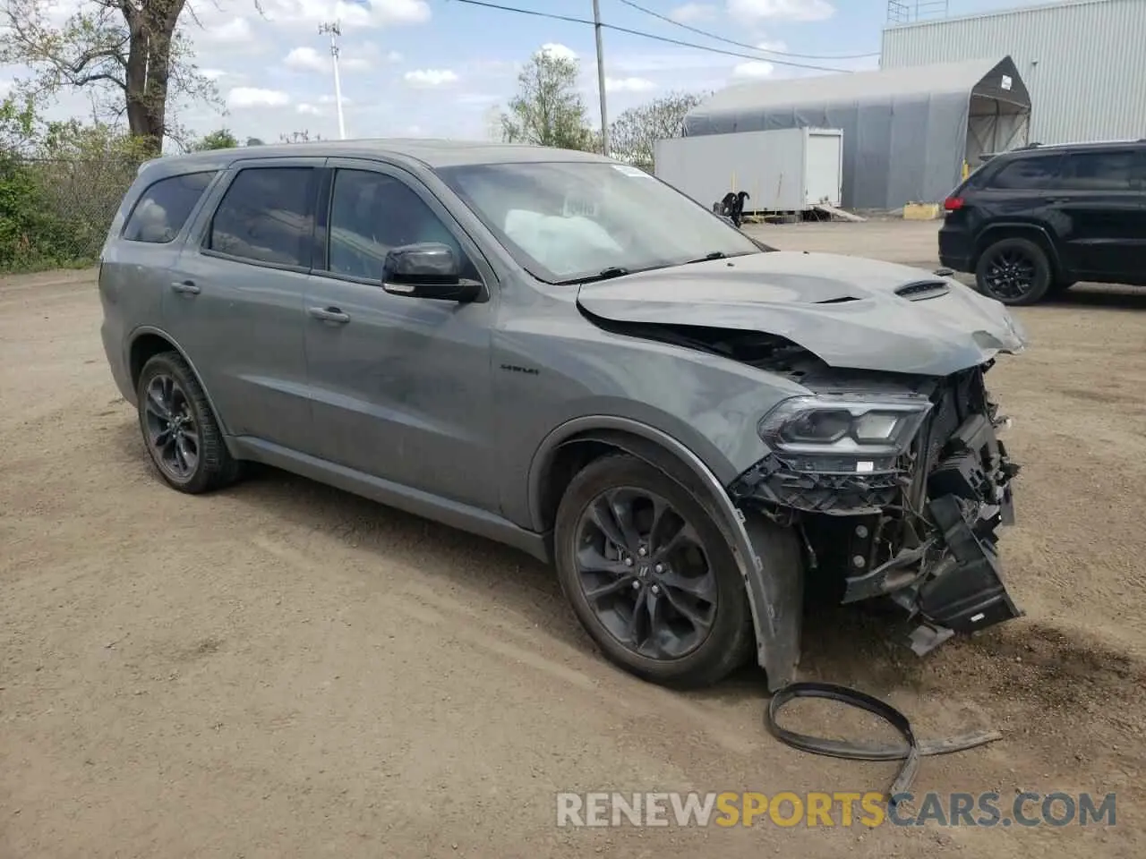 4 Photograph of a damaged car 1C4SDJCTXMC520784 DODGE DURANGO 2021