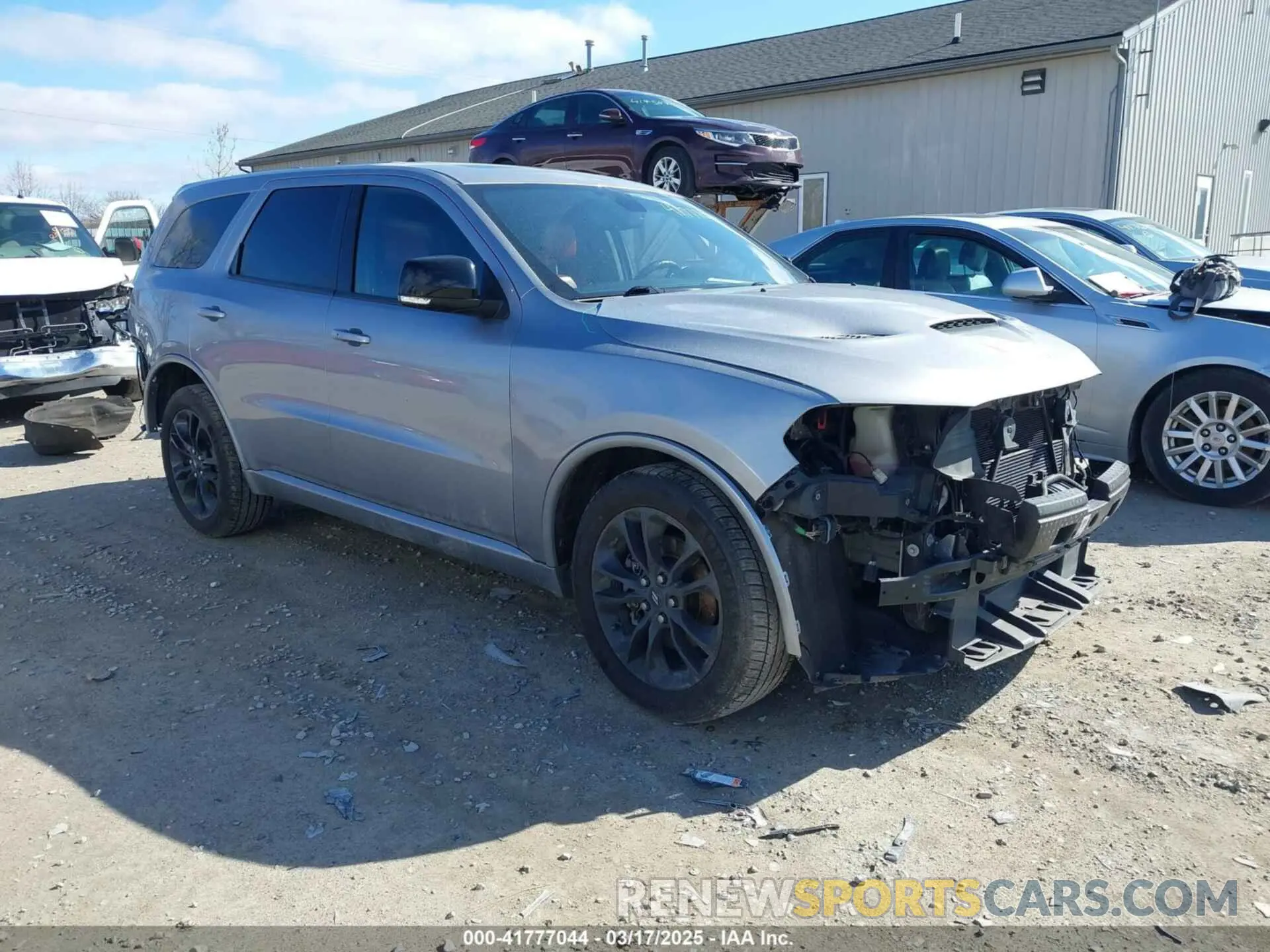 1 Photograph of a damaged car 1C4SDJCTXMC725098 DODGE DURANGO 2021