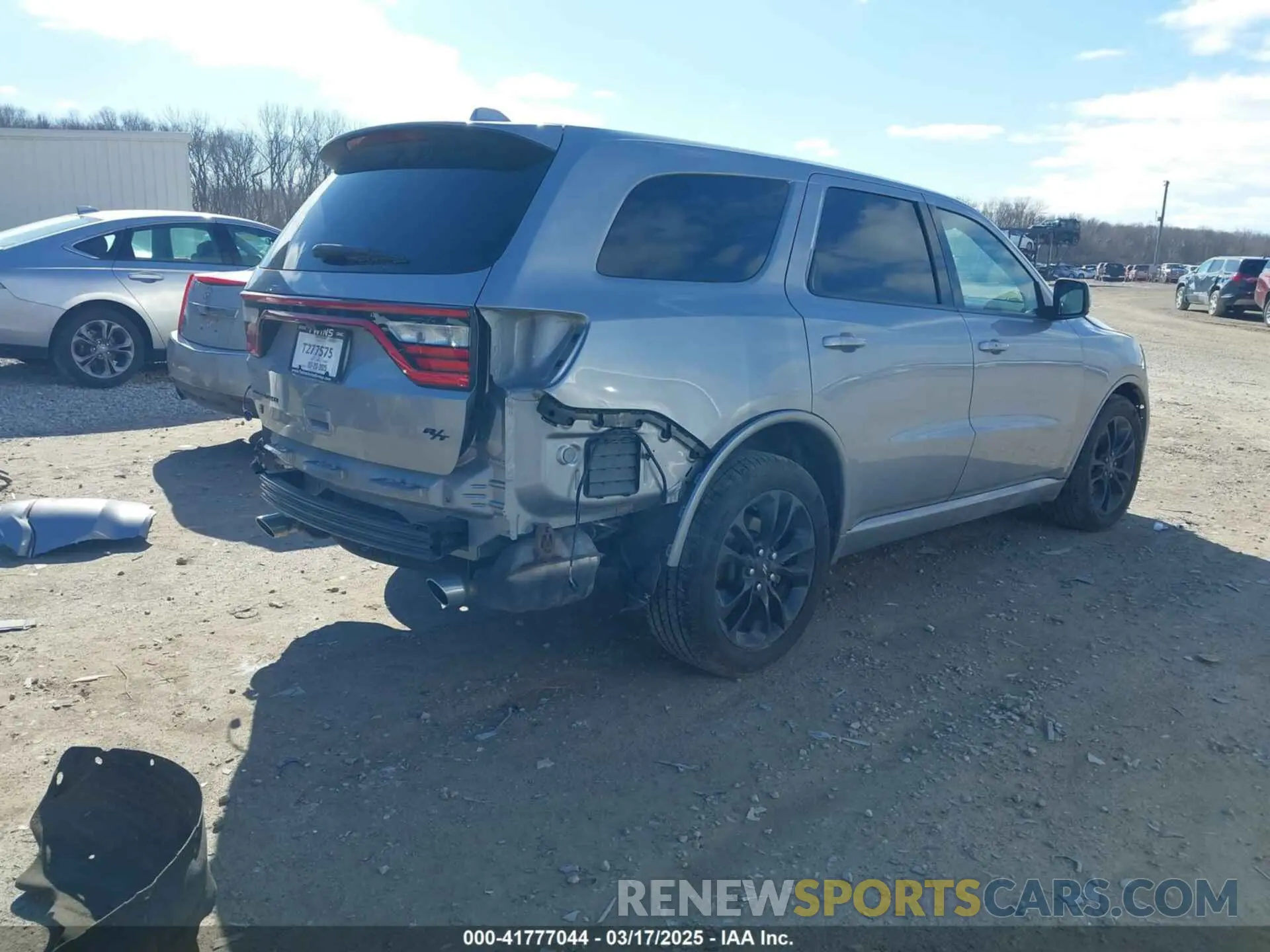4 Photograph of a damaged car 1C4SDJCTXMC725098 DODGE DURANGO 2021