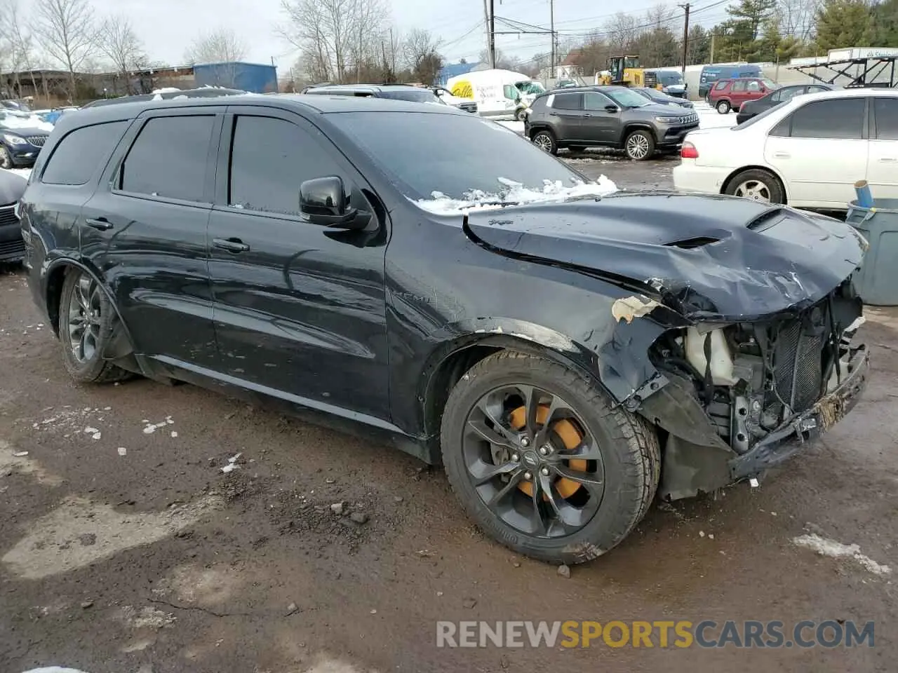 4 Photograph of a damaged car 1C4SDJCTXMC804612 DODGE DURANGO 2021