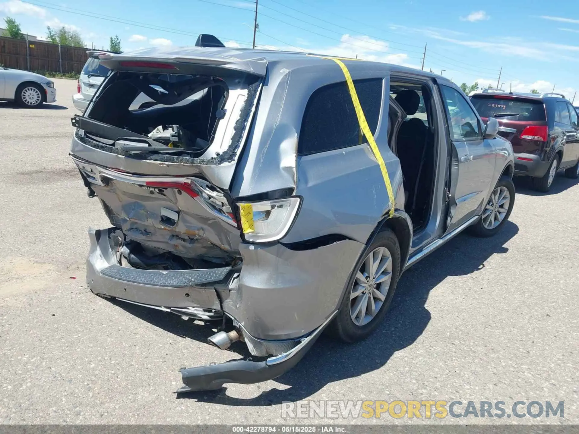 4 Photograph of a damaged car 1C4SDJFT0MC696318 DODGE DURANGO 2021