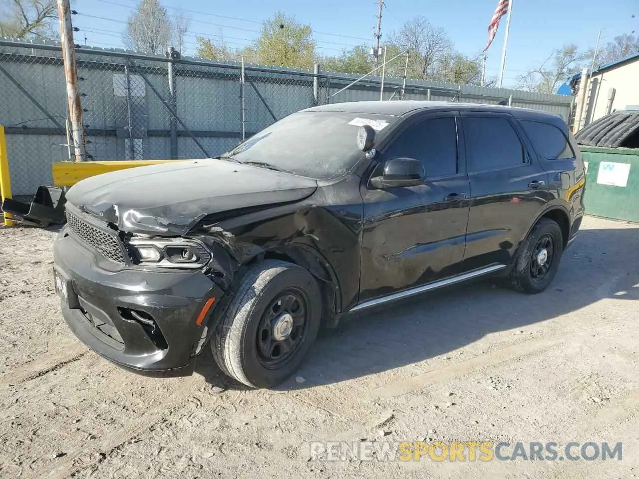 1 Photograph of a damaged car 1C4SDJFT0MC825688 DODGE DURANGO 2021