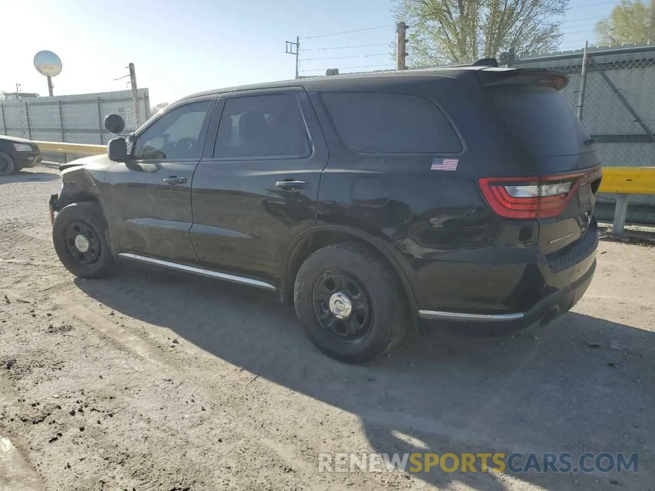 2 Photograph of a damaged car 1C4SDJFT0MC825688 DODGE DURANGO 2021