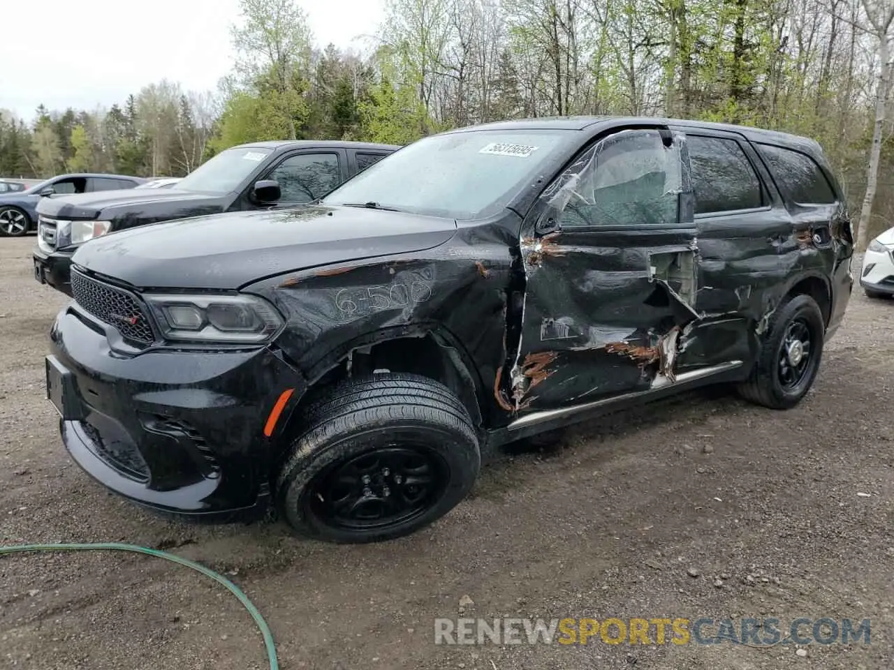 1 Photograph of a damaged car 1C4SDJFT3MC683255 DODGE DURANGO 2021