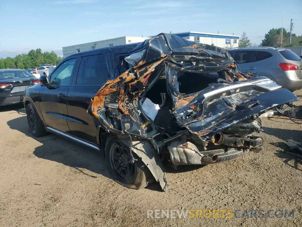 2 Photograph of a damaged car 1C4SDJFT5MC683225 DODGE DURANGO 2021