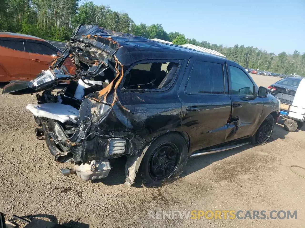 3 Photograph of a damaged car 1C4SDJFT5MC683225 DODGE DURANGO 2021