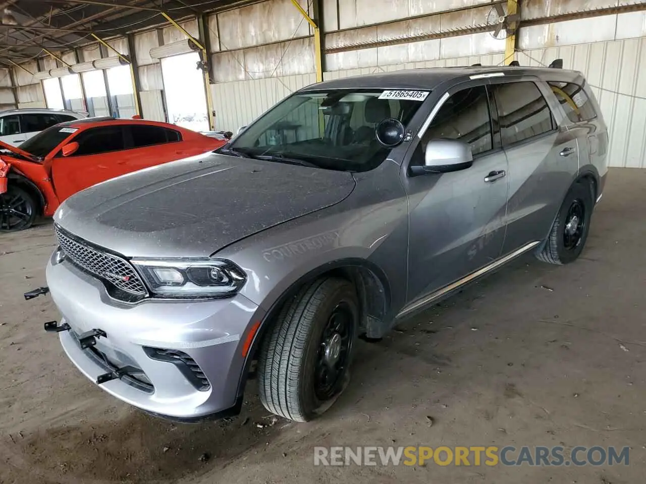 1 Photograph of a damaged car 1C4SDJFT6MC720542 DODGE DURANGO 2021