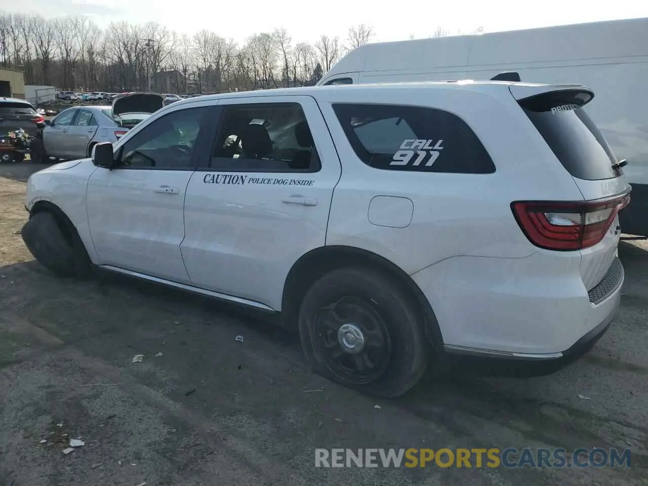 2 Photograph of a damaged car 1C4SDJFTXMC683740 DODGE DURANGO 2021